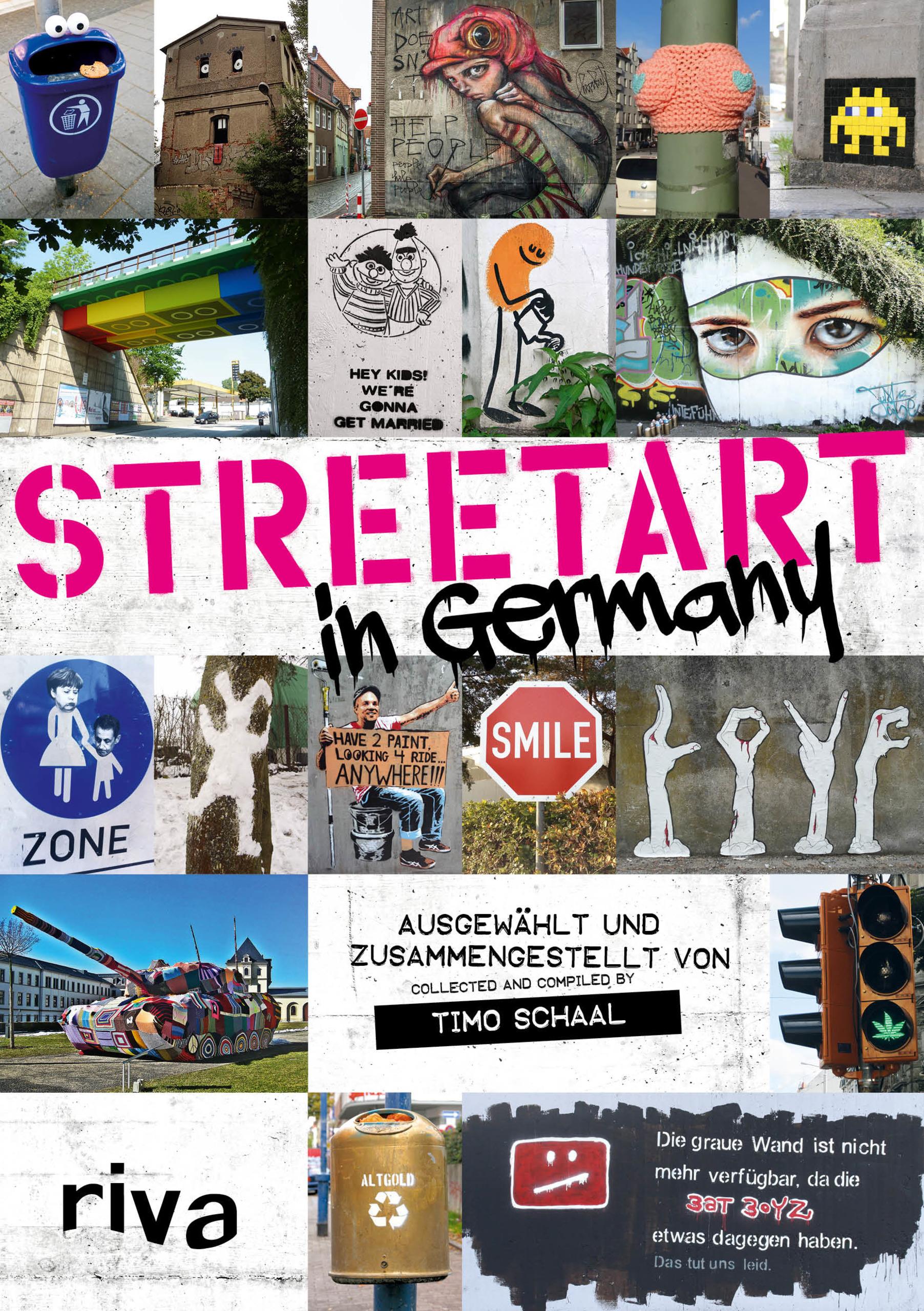 Vorderes Coverbild Streetart in Germany