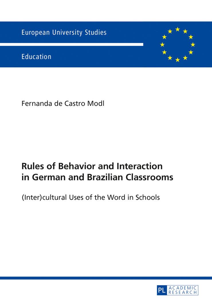 Vorderes Coverbild Rules of Behavior and Interaction in German and Brazilian Classrooms
