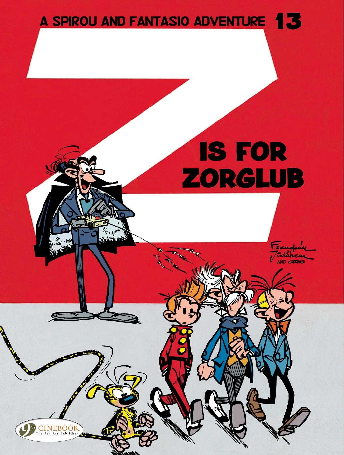 Vorderes Coverbild Spirou & Fantasio 13 - Z is for Zorglub