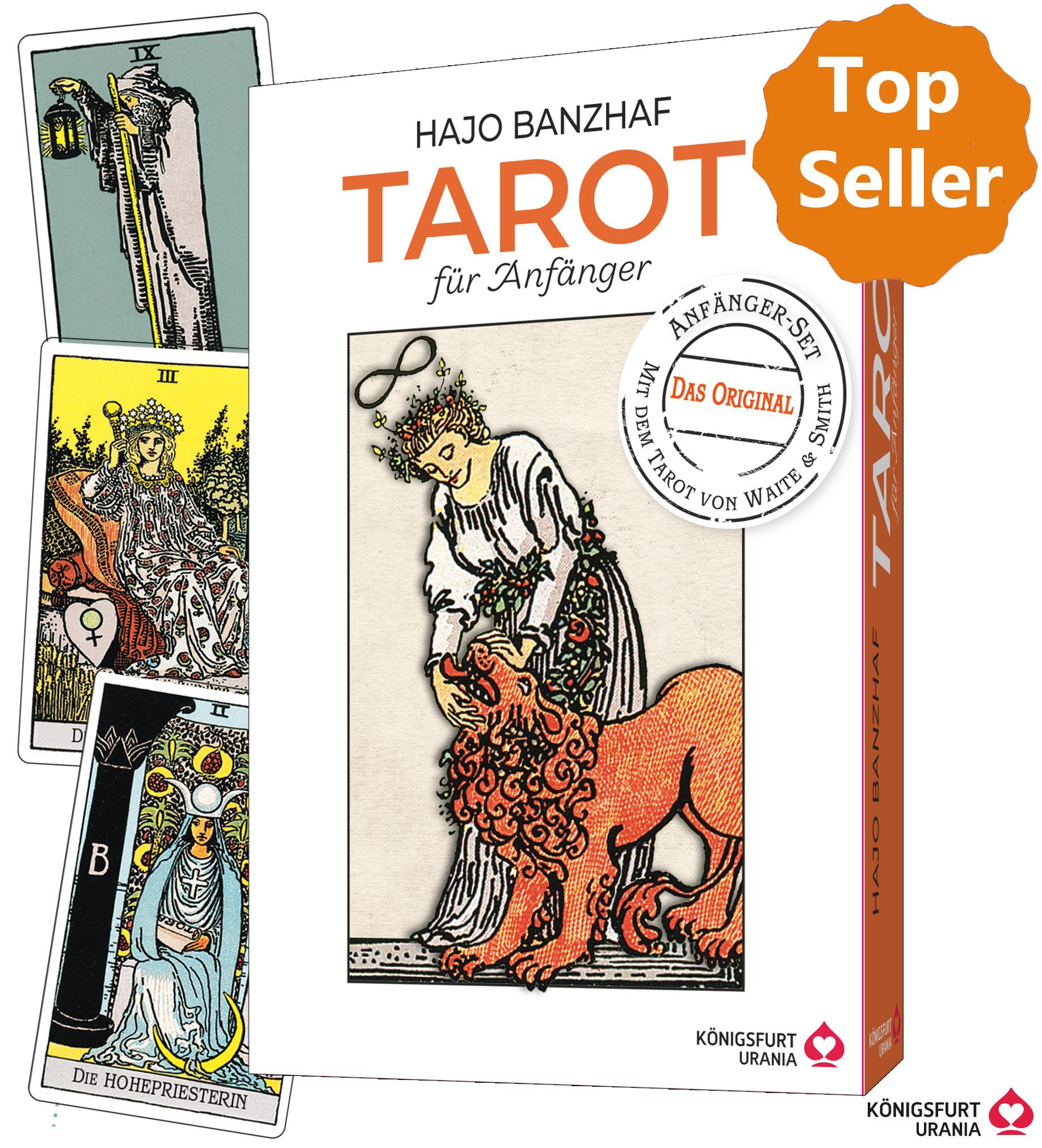 Vorderes Coverbild Tarot für Anfänger