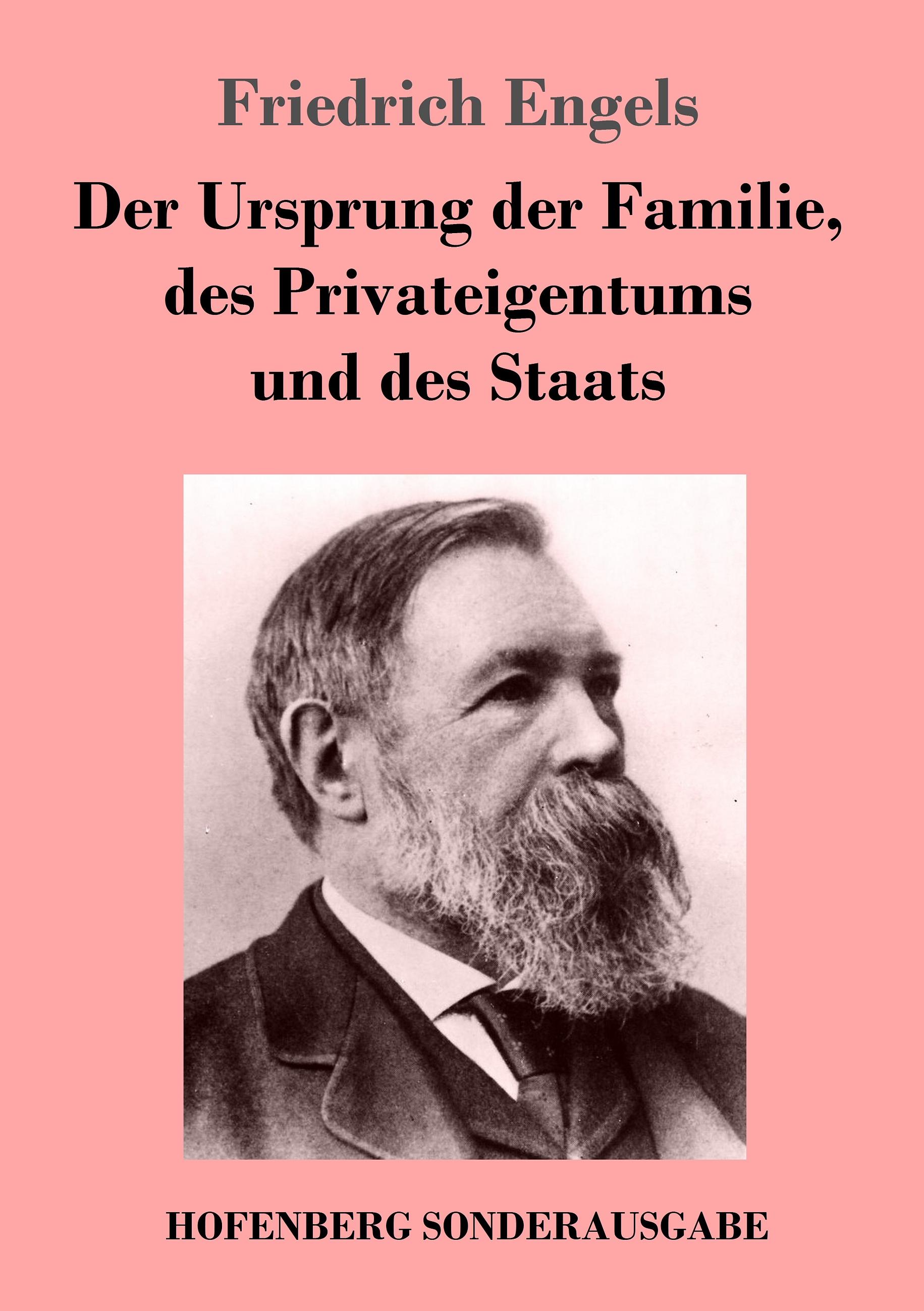 Vorderes Coverbild Der Ursprung der Familie, des Privateigentums und des Staats