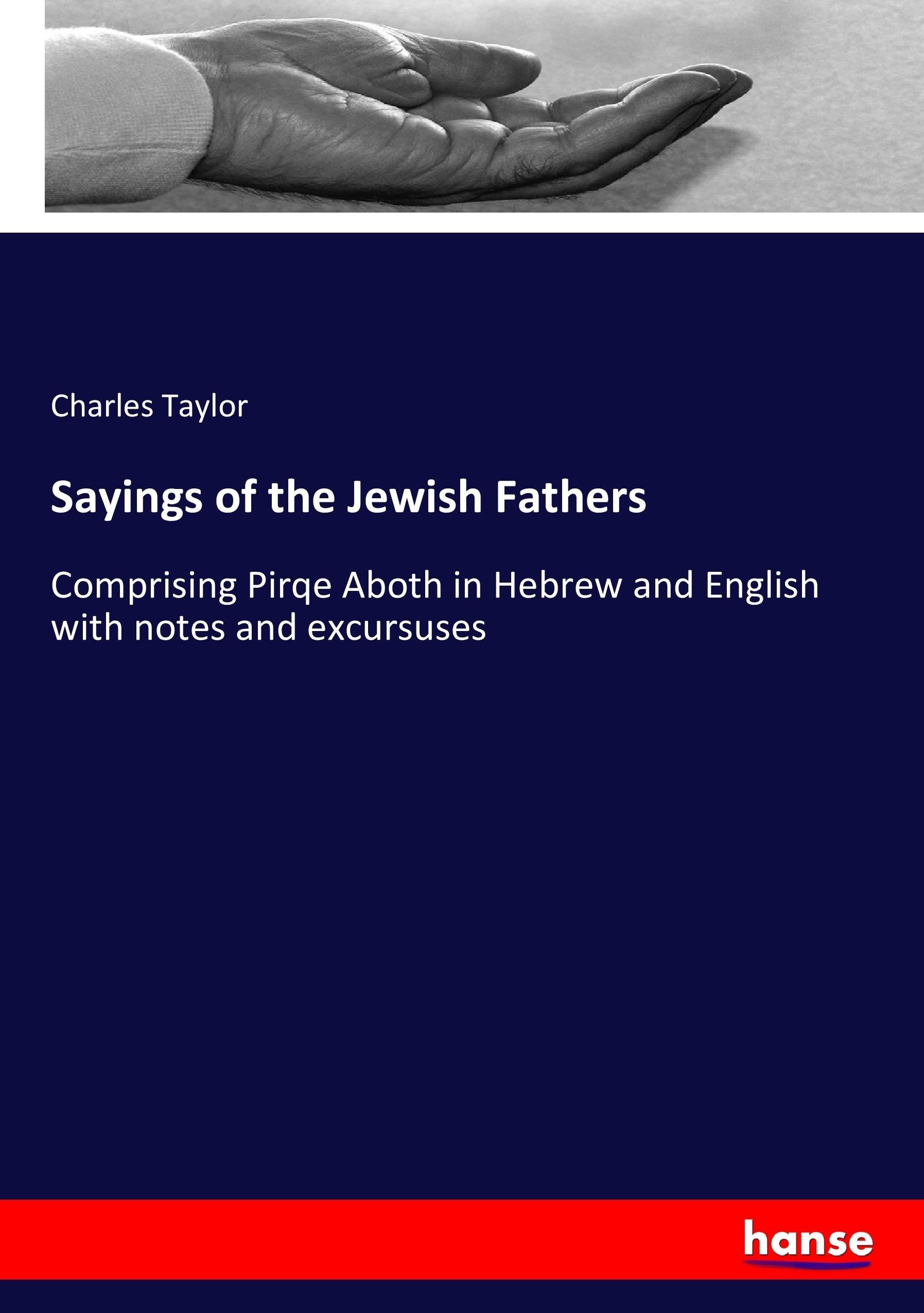Vorderes Coverbild Sayings of the Jewish Fathers