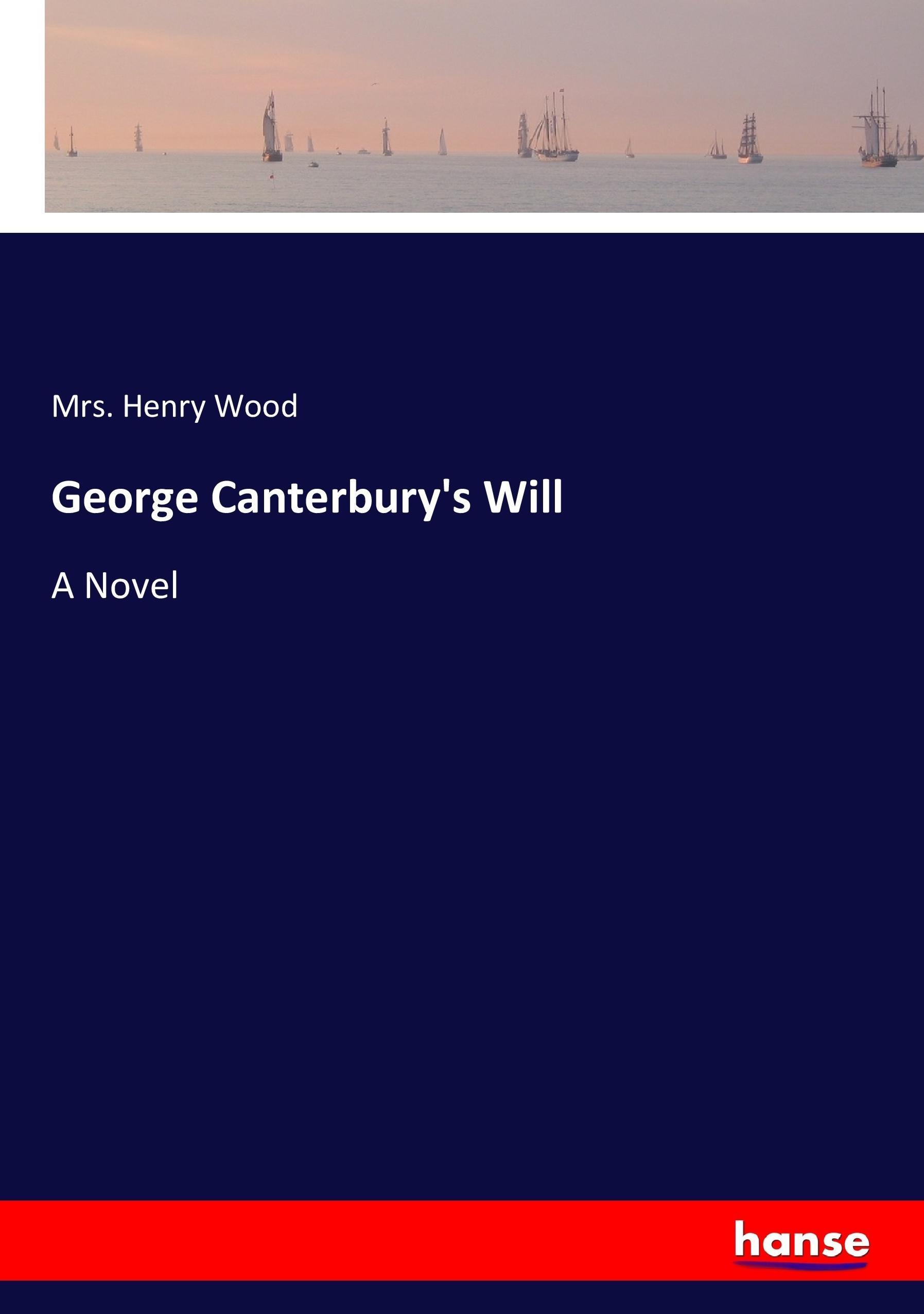 Vorderes Coverbild George Canterbury's Will