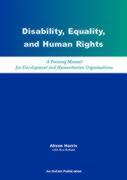 Vorderes Coverbild Disability, Equality and Human Rights
