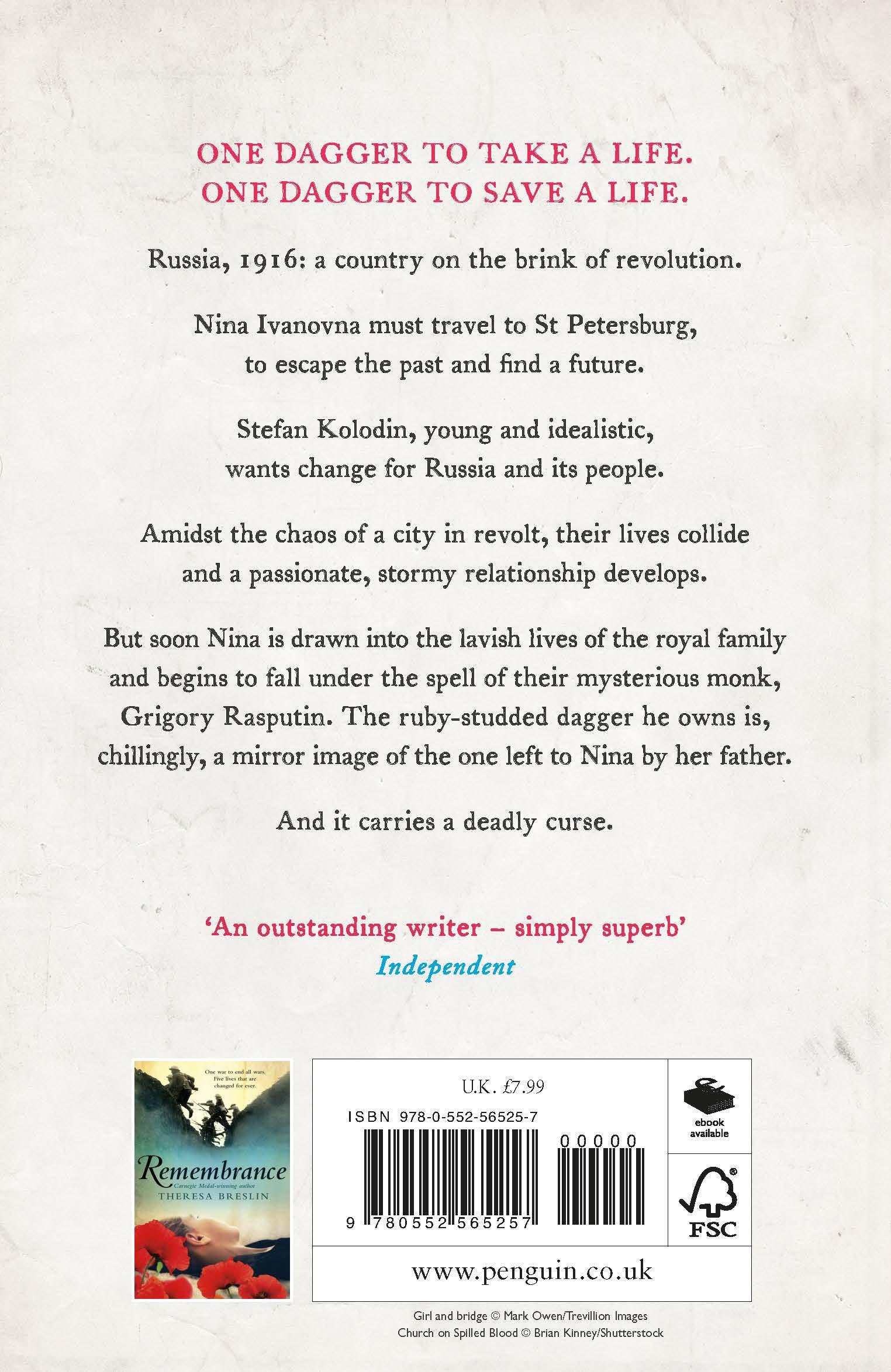 Rückseitencover The Rasputin Dagger