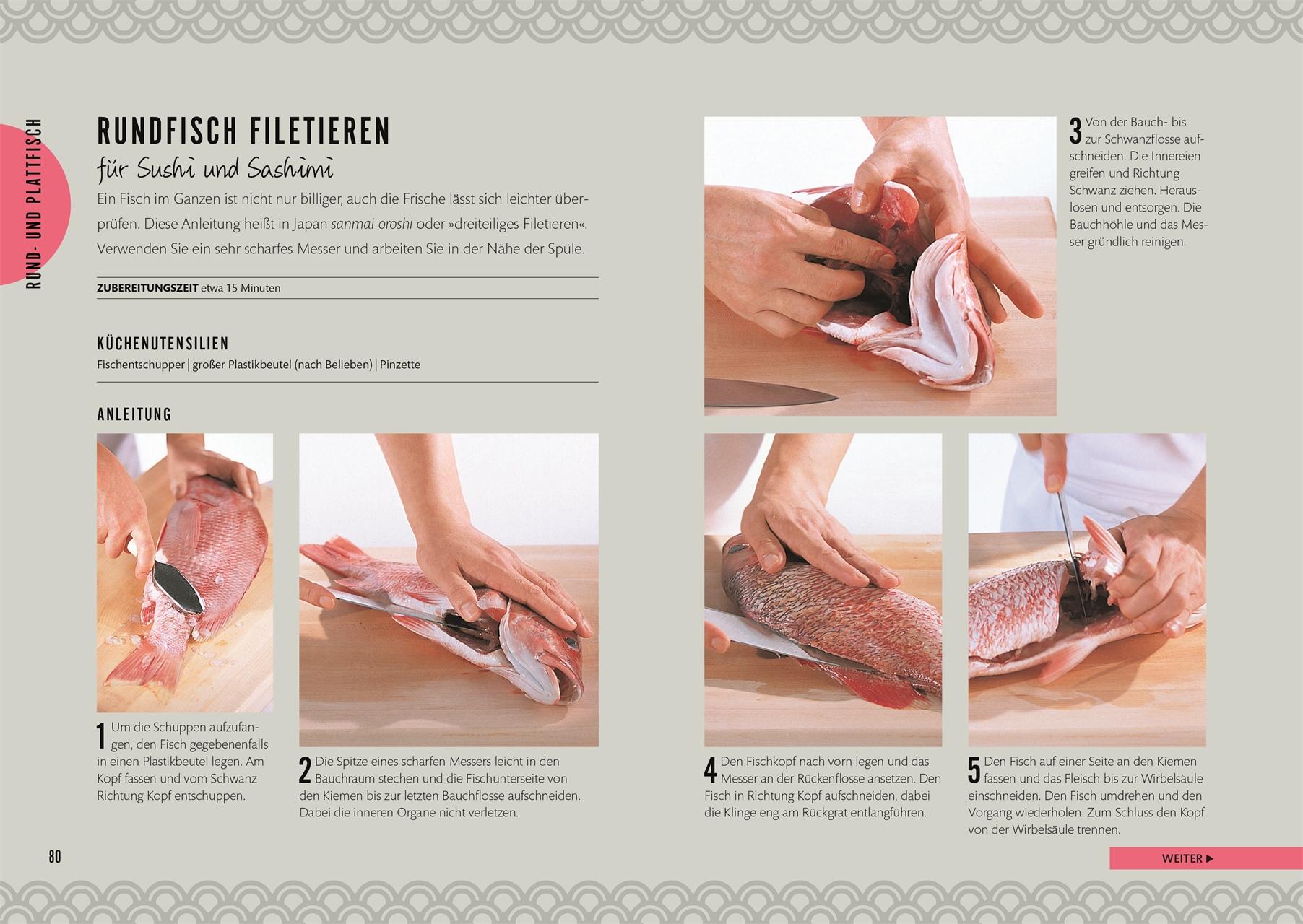 Beispielinhalt (Bild) Sushi