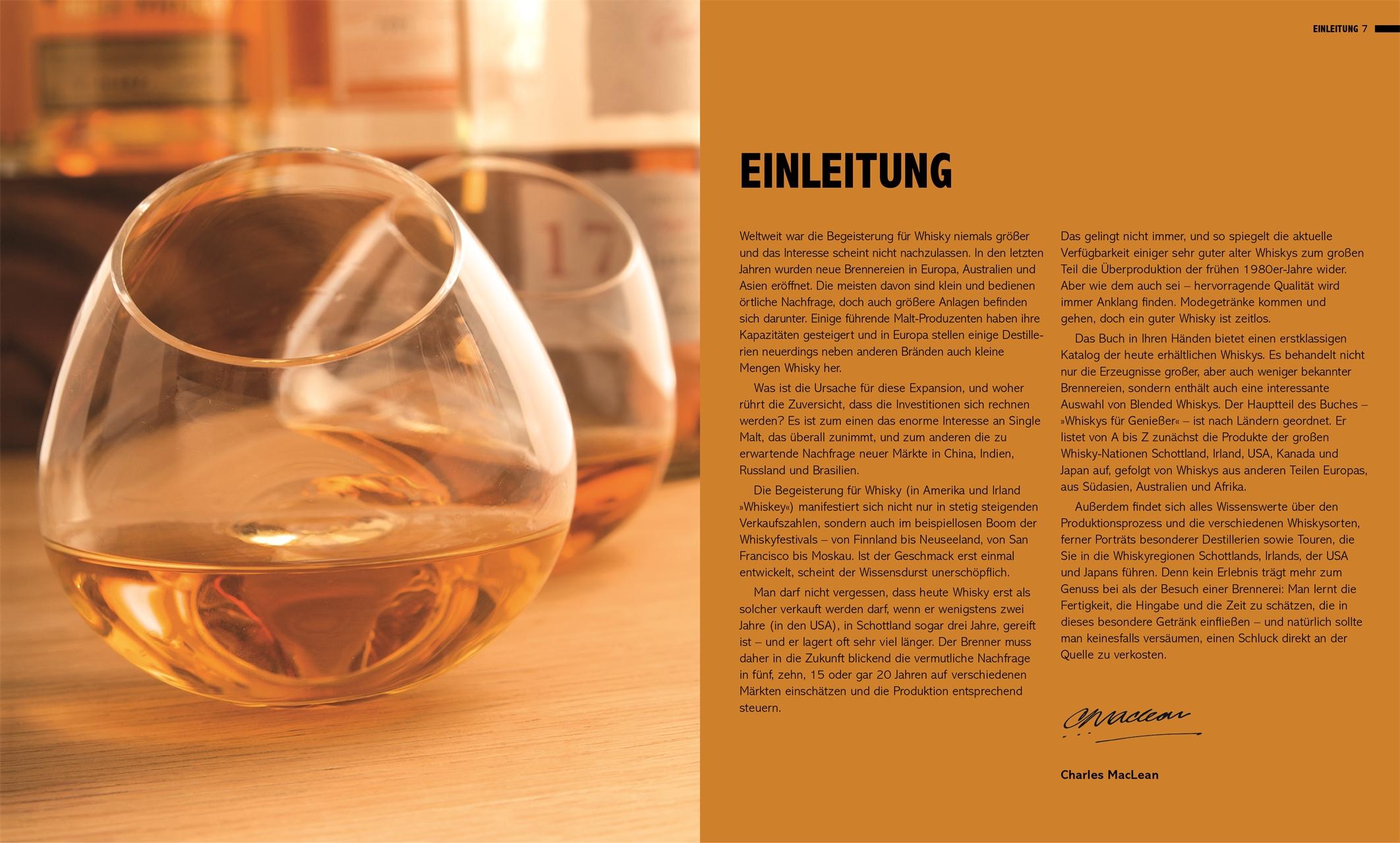 Beispielinhalt (Bild) Whiskys der Welt