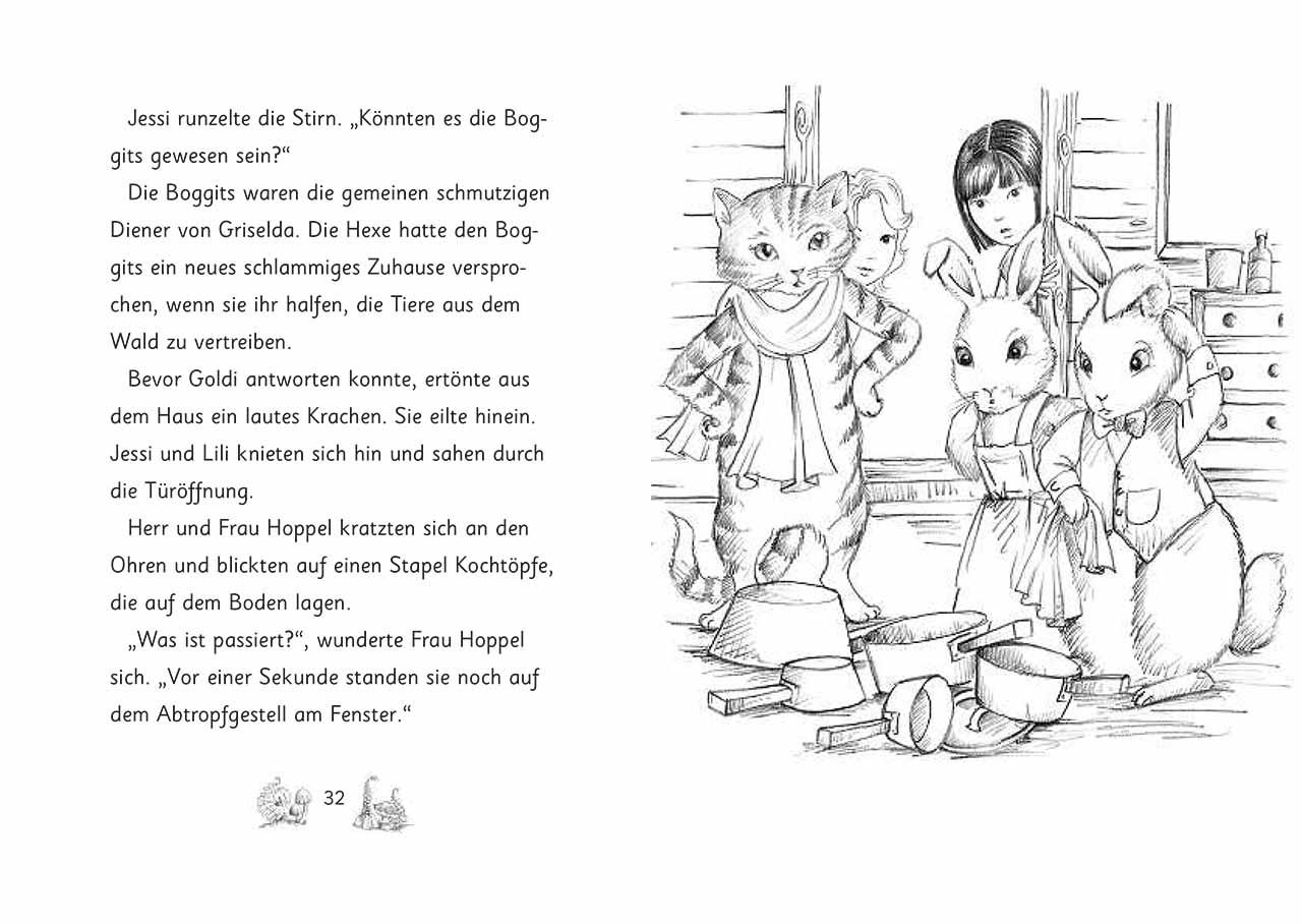 Beispielinhalt (Bild) Die magischen Tierfreunde - Susi Samtpfote geht verloren