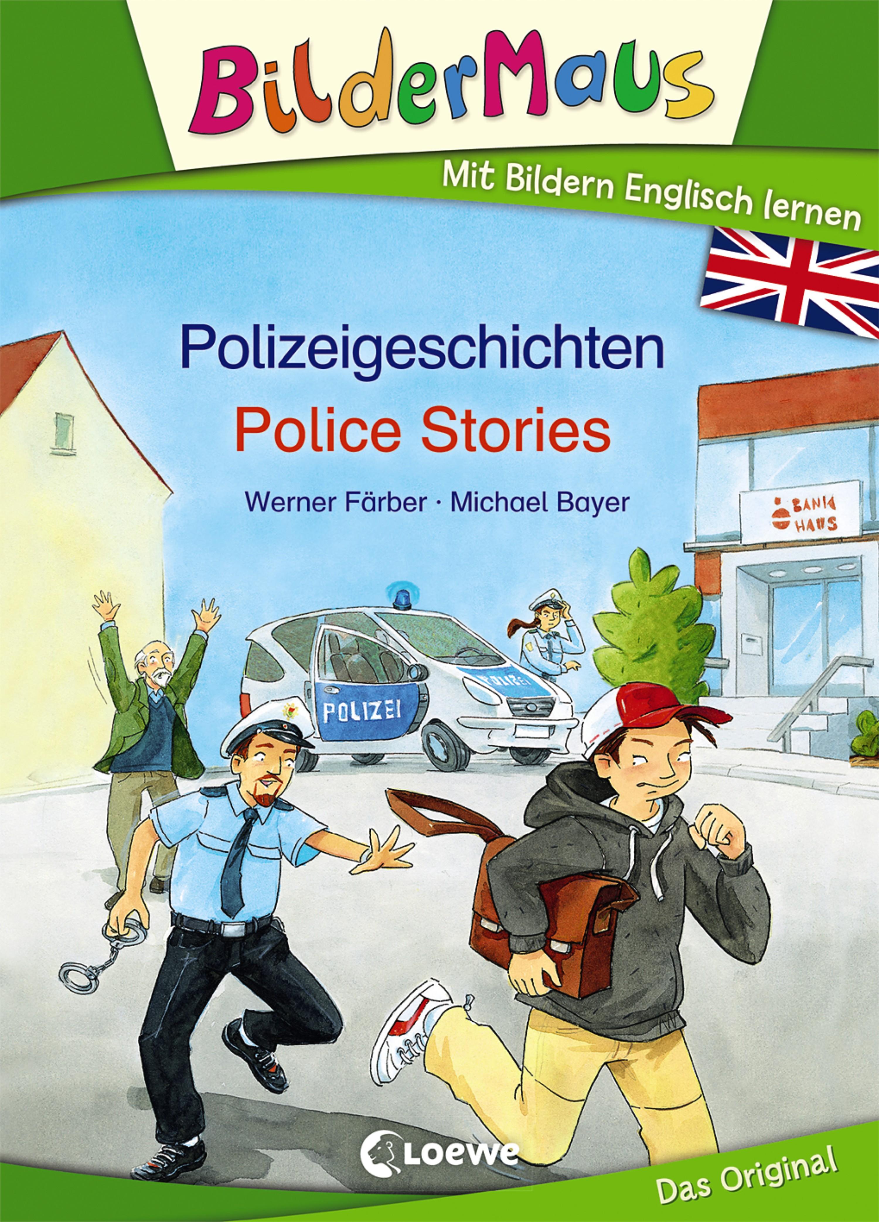Vorderes Coverbild Bildermaus - Mit Bildern Englisch lernen- Polizeigeschichten - Police Stories