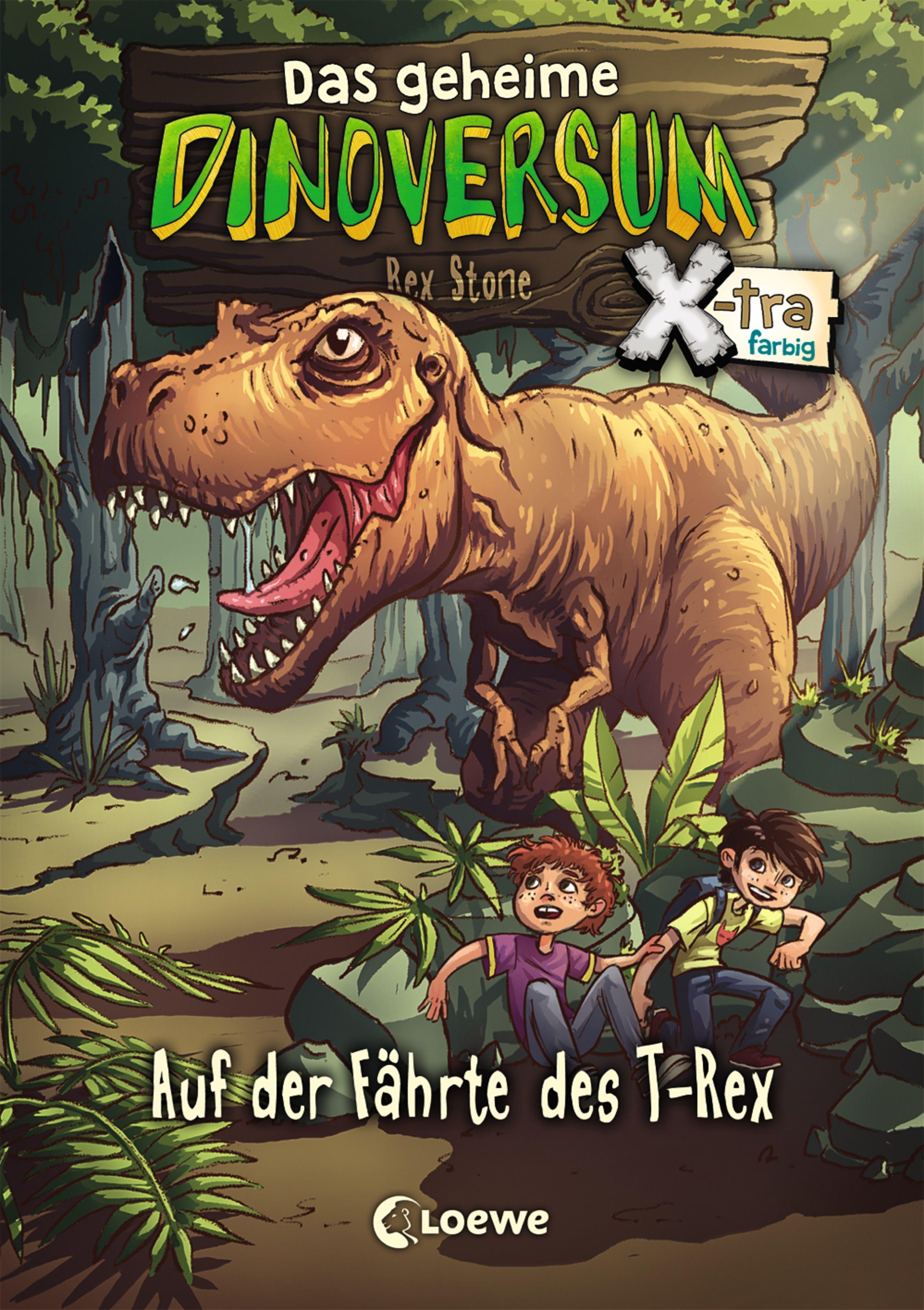 Vorderes Coverbild Das geheime Dinoversum Xtra - Auf der Fährte des T-Rex