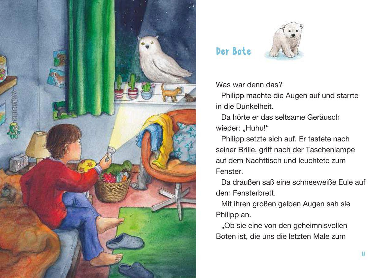 Beispielinhalt (Bild) Das magische Baumhaus junior 12 - Rettung für die kleinen Eisbären