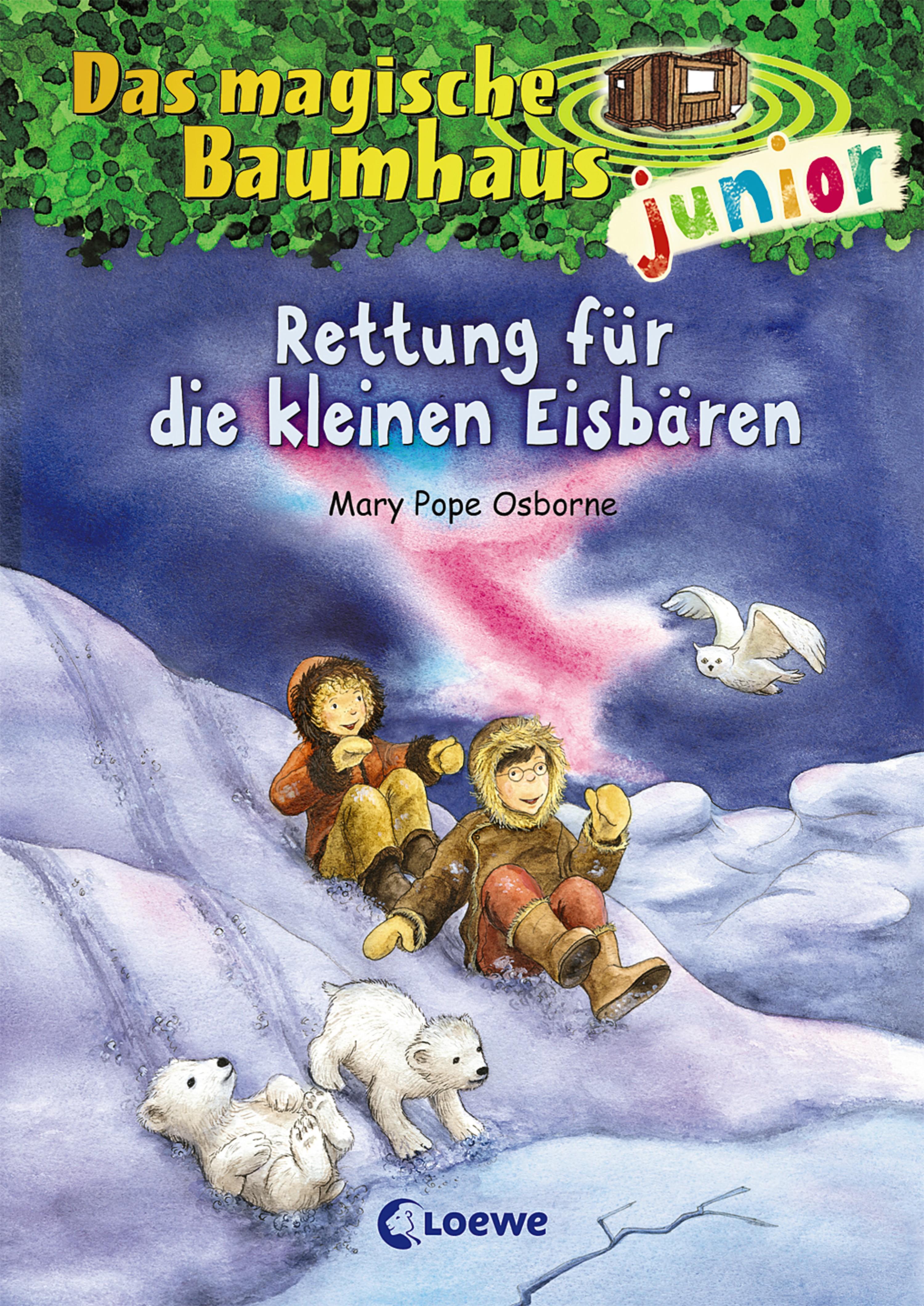 Vorderes Coverbild Das magische Baumhaus junior 12 - Rettung für die kleinen Eisbären