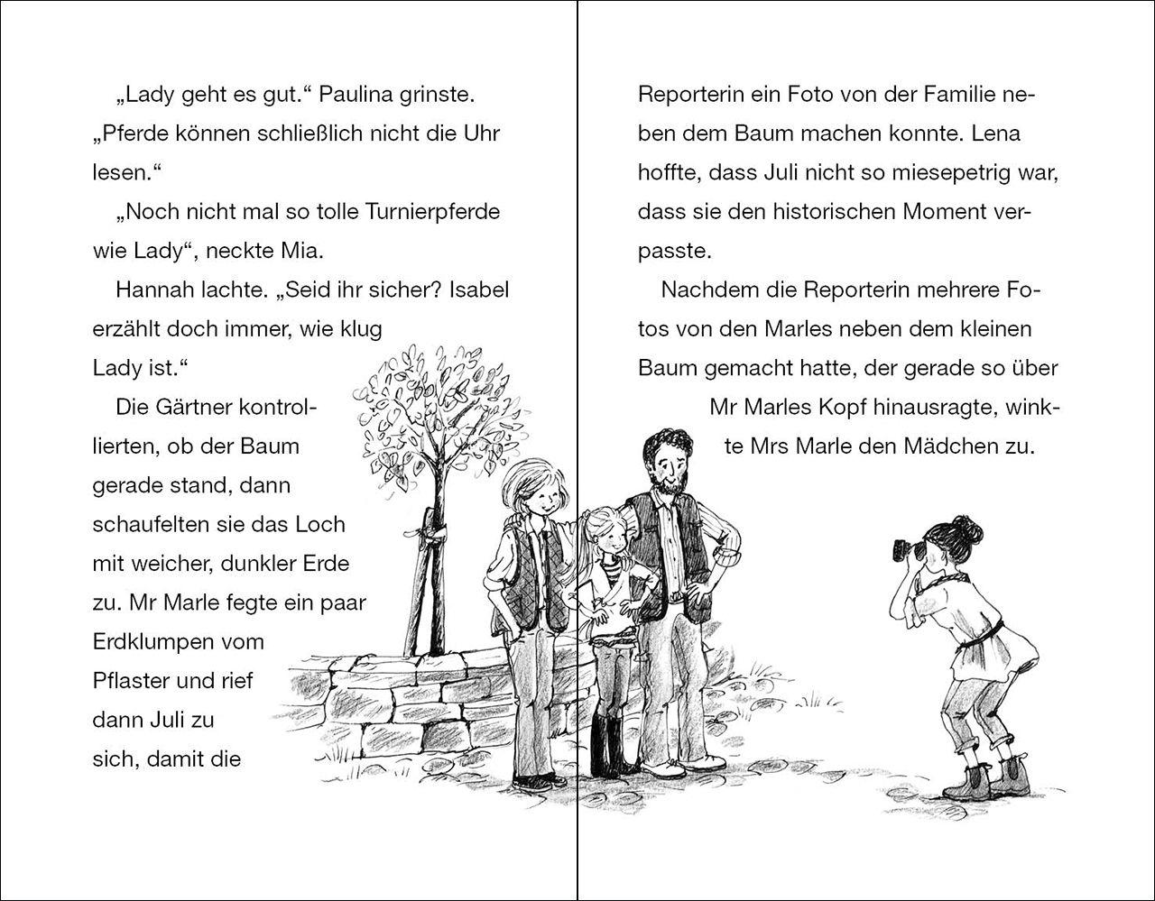 Beispielinhalt (Bild) Ponyhof Apfelblüte - Ladys glanzvoller Auftritt