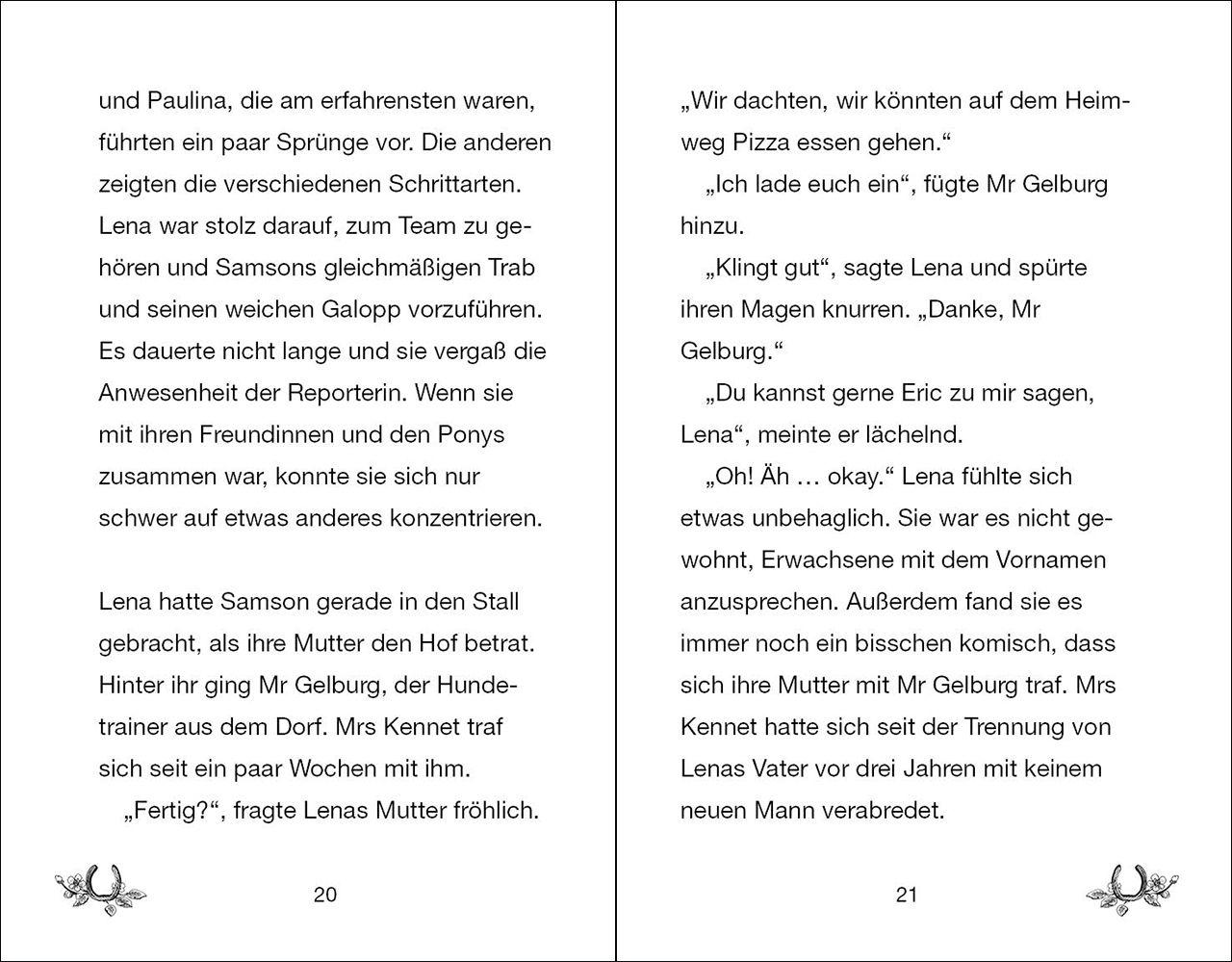 Beispielinhalt (Bild) Ponyhof Apfelblüte - Ladys glanzvoller Auftritt