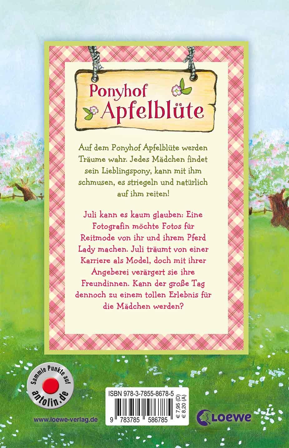 Rückseitencover Ponyhof Apfelblüte - Ladys glanzvoller Auftritt