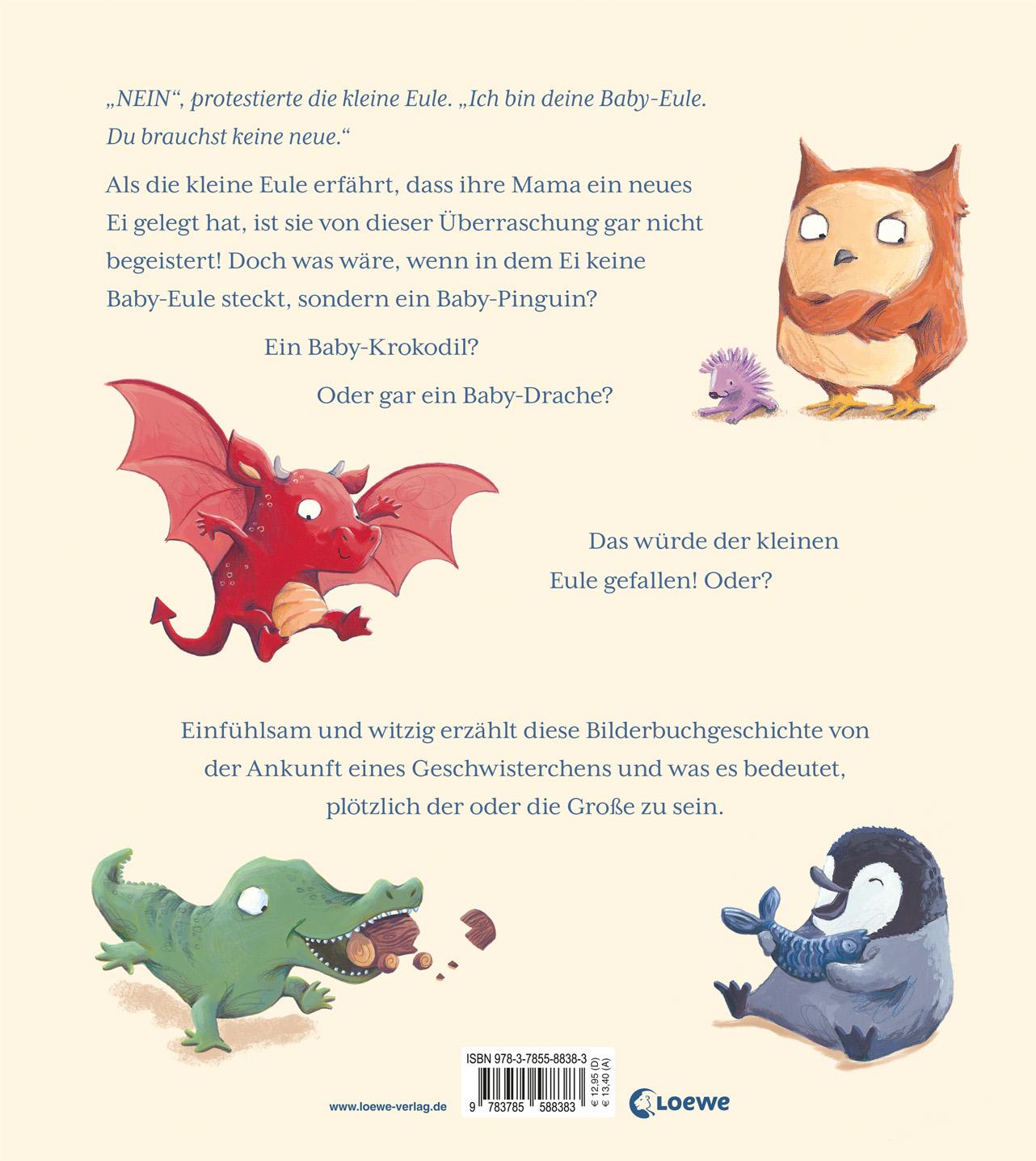 Rückseitencover Ein Geschwisterchen für die kleine Eule