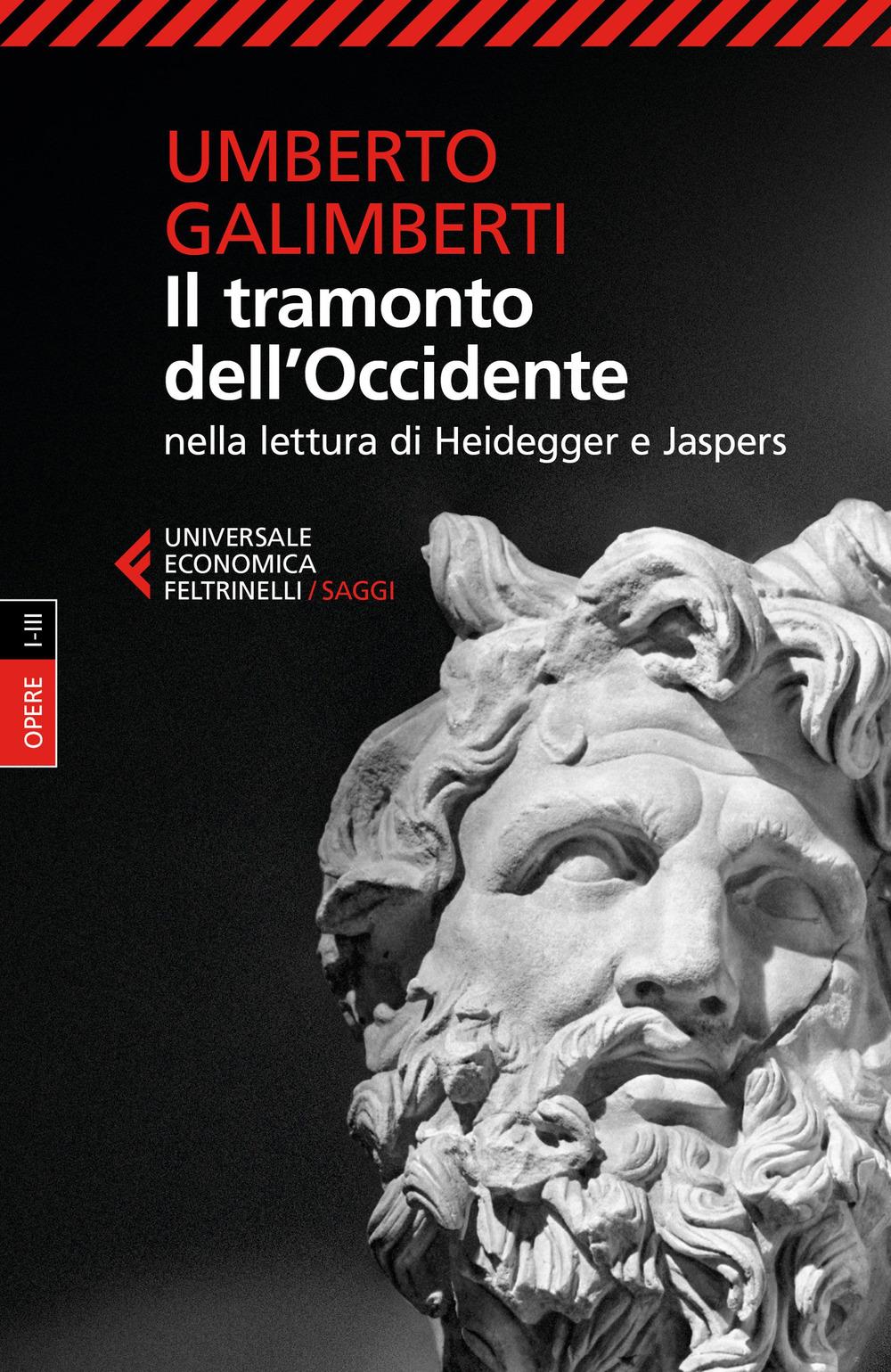 Vorderes Coverbild Il tramonto dell'Occidente nella lettura di Heidegger e Jaspers