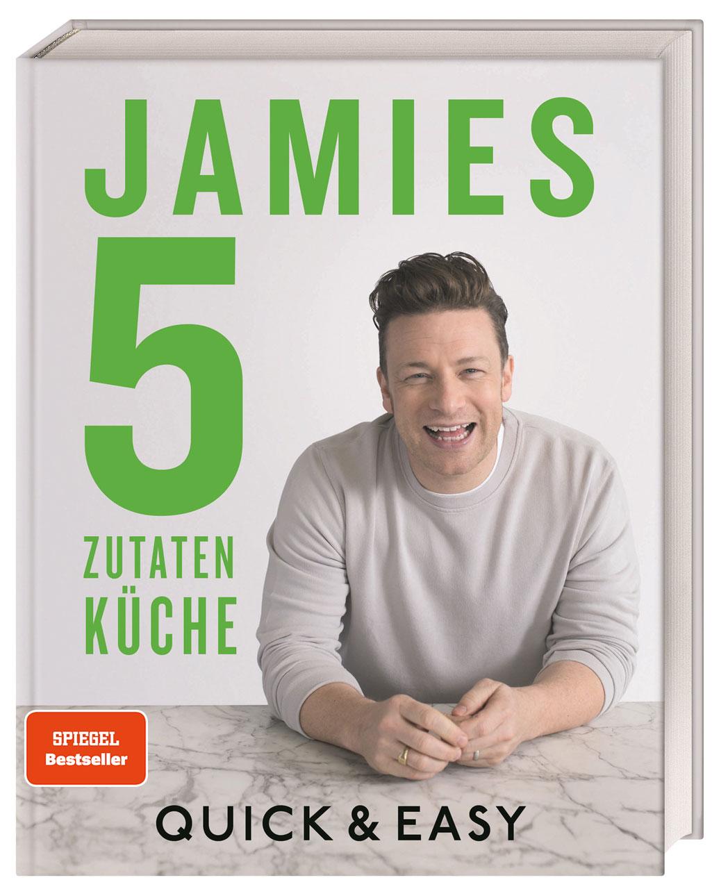 Vorderes Coverbild Jamies 5-Zutaten-Küche
