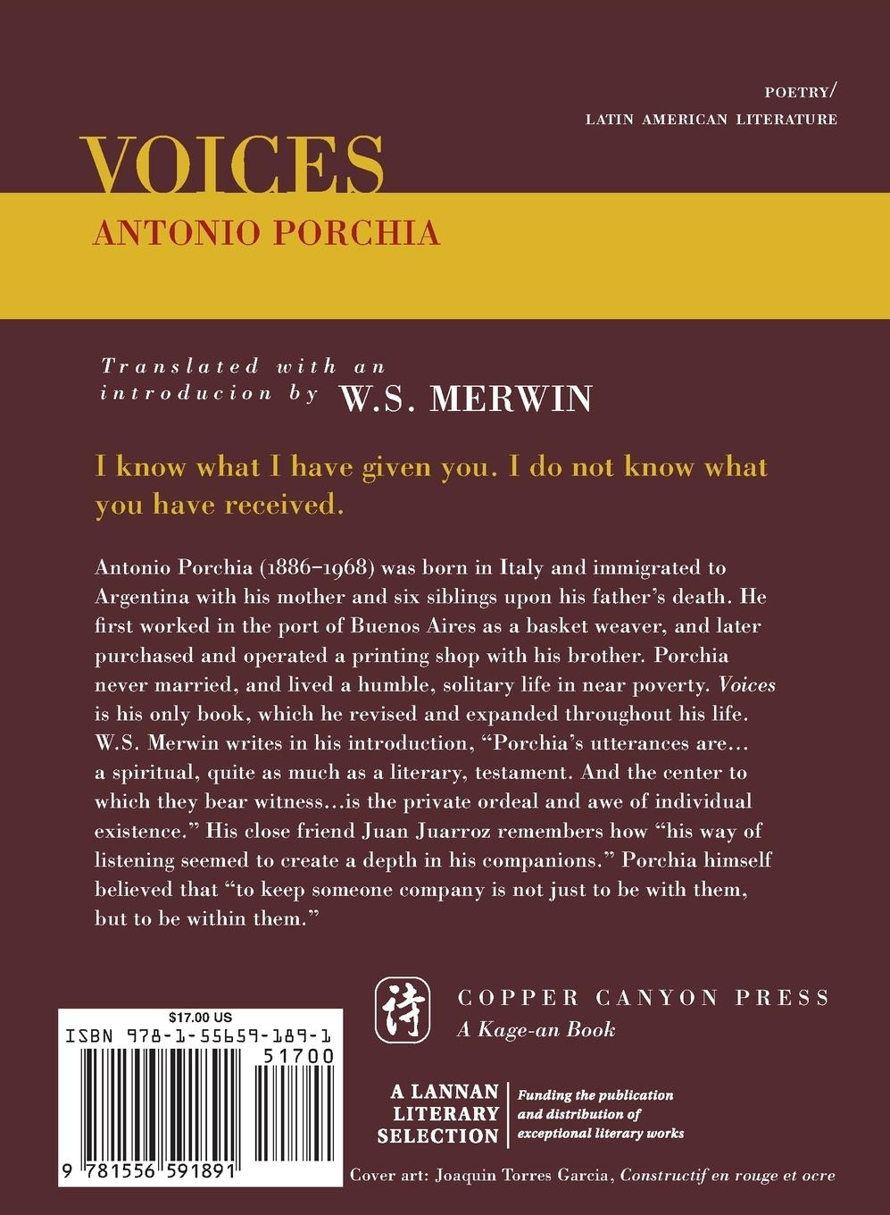 Rückseitencover Voices