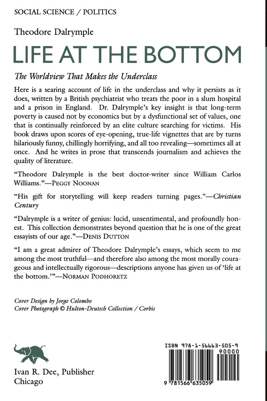 Rückseitencover Life at the Bottom