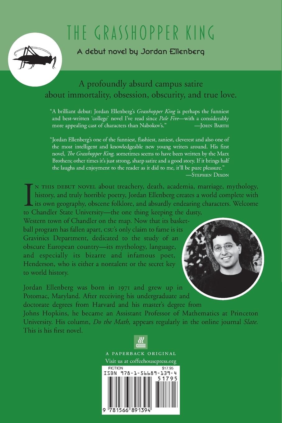 Rückseitencover The Grasshopper King
