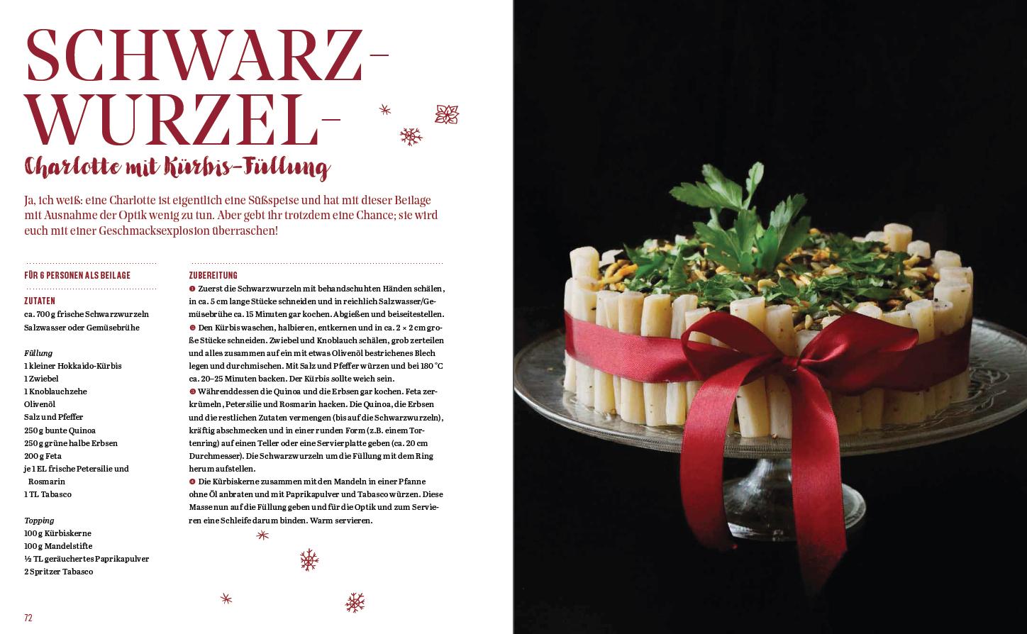 Beispielinhalt (Bild) Weihnachten vegetarisch