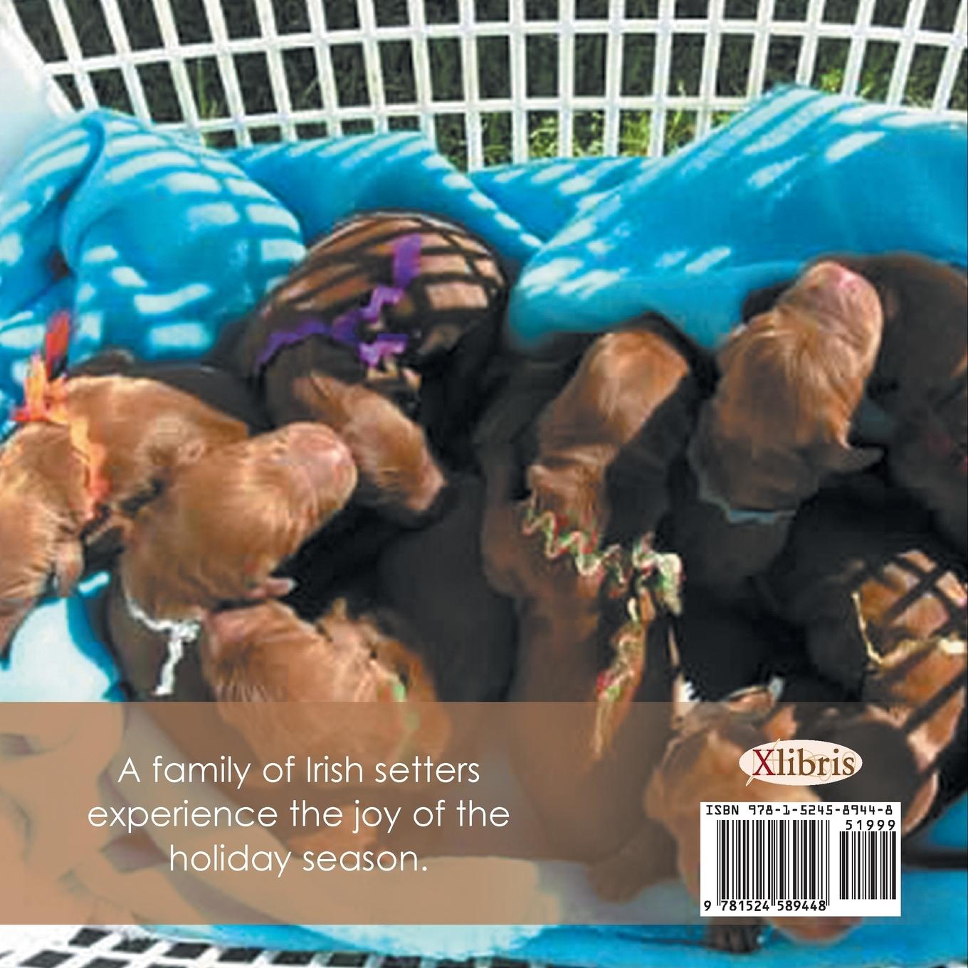 Rückseitencover An Irish Setter Christmas