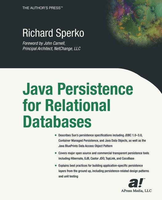 Vorderes Coverbild Java Persistence for Relational Databases