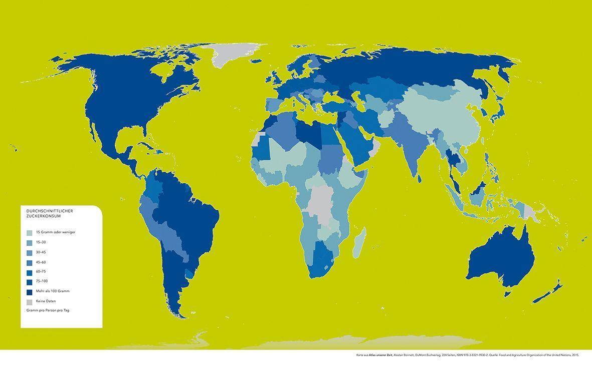 Beispielinhalt (Bild) Atlas unserer Zeit
