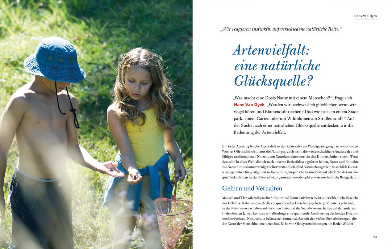 Beispielinhalt (Bild) Glück. The New World Book of Happiness