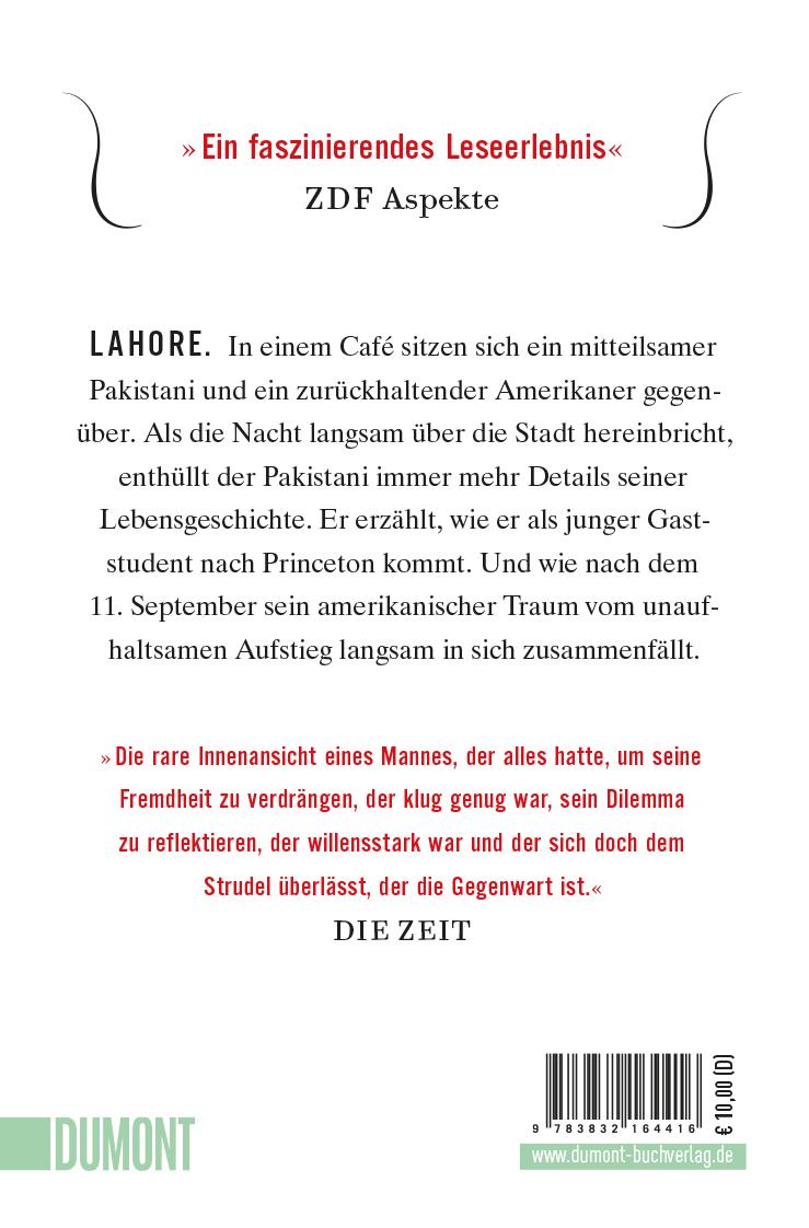 Rückseitencover Der Fundamentalist, der keiner sein wollte