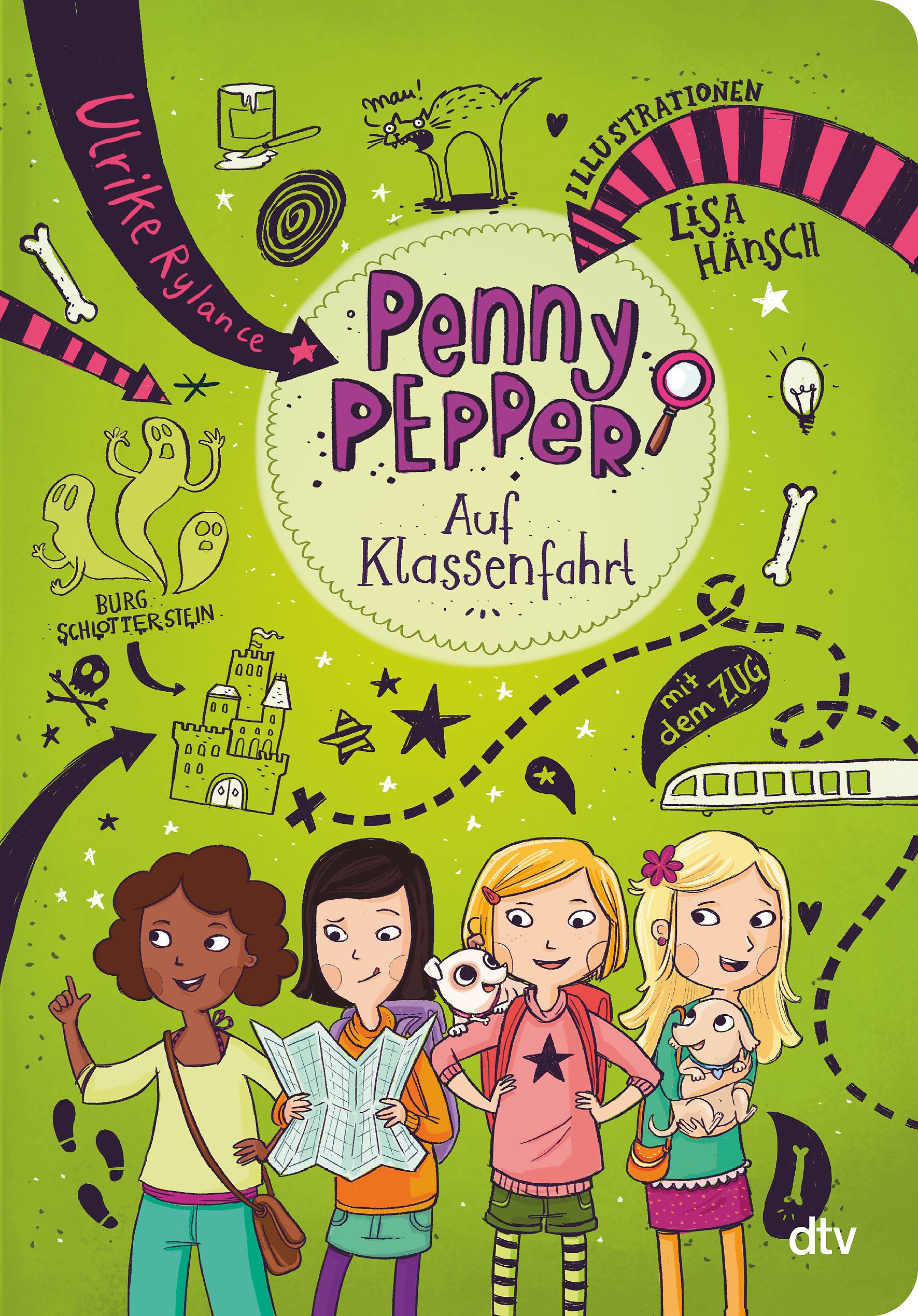 Vorderes Coverbild Penny Pepper auf Klassenfahrt