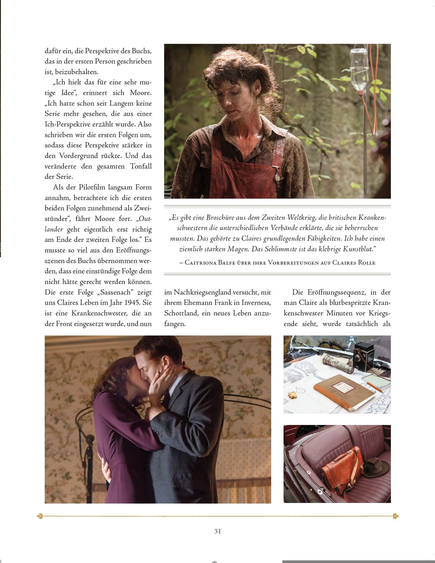 Beispielinhalt (Bild) Hinter den Kulissen von Outlander: Die TV-Serie