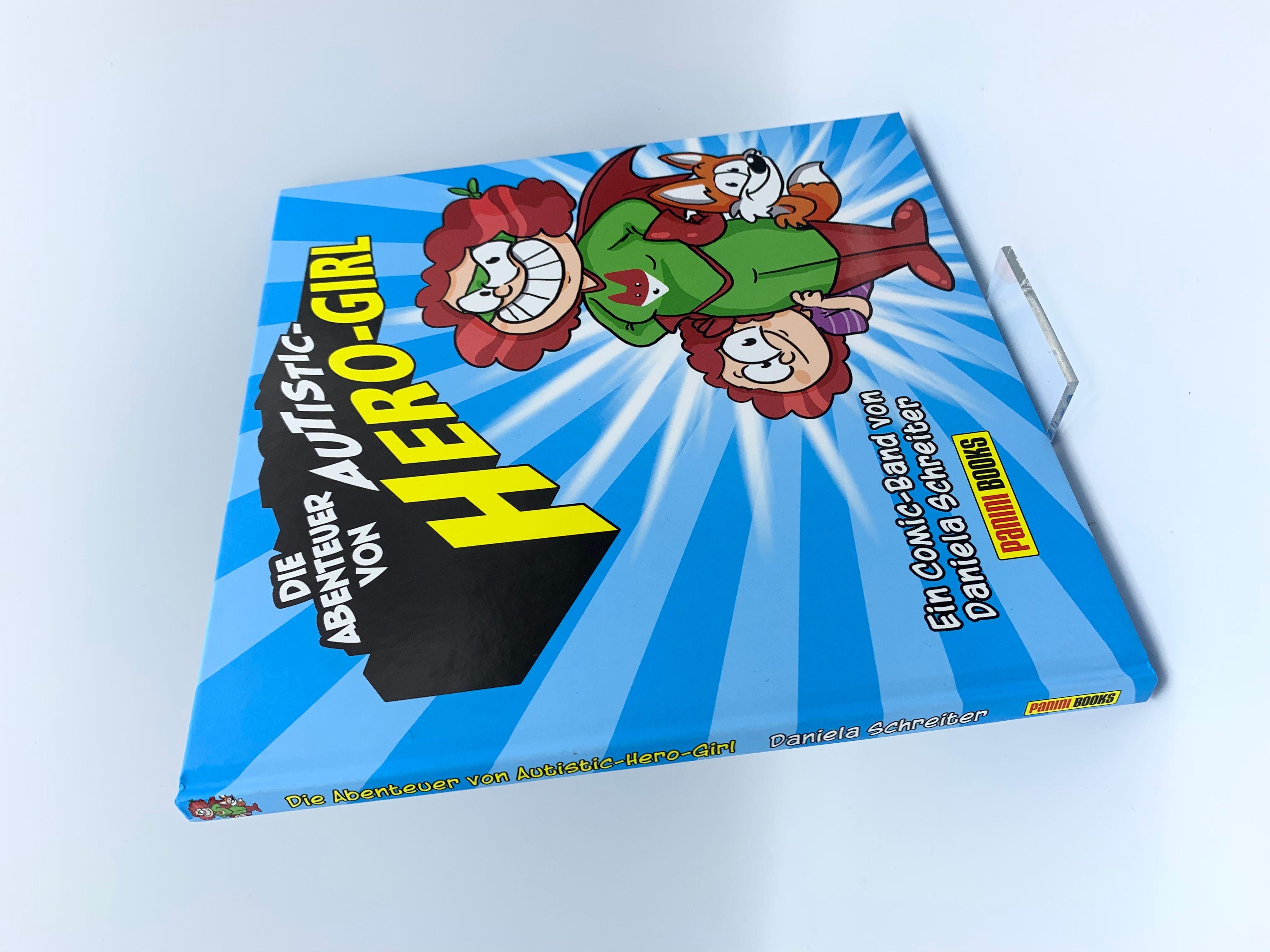 Beispielinhalt (Bild) Die Abenteuer von Autistic Hero-Girl