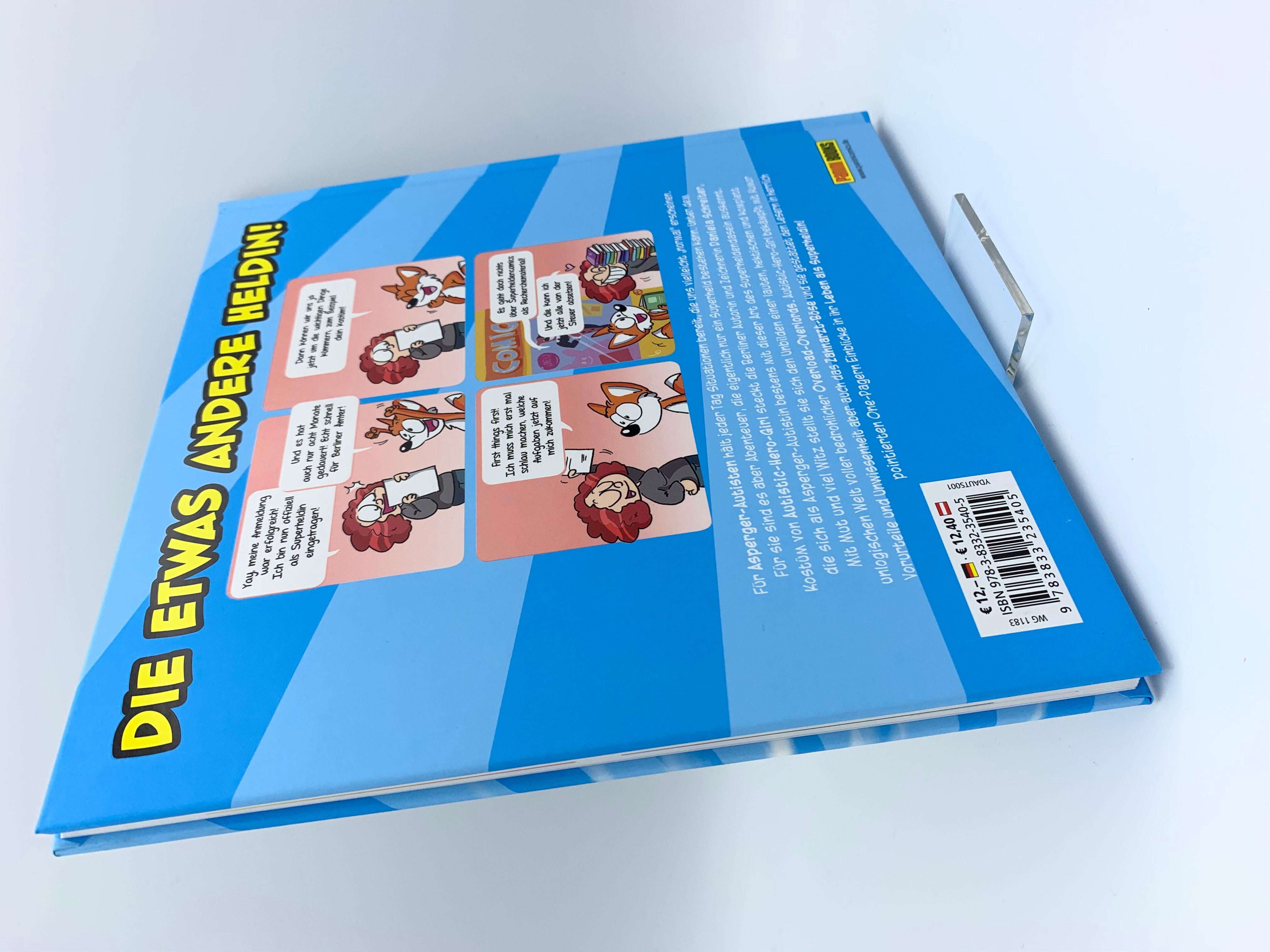 Beispielinhalt (Bild) Die Abenteuer von Autistic Hero-Girl