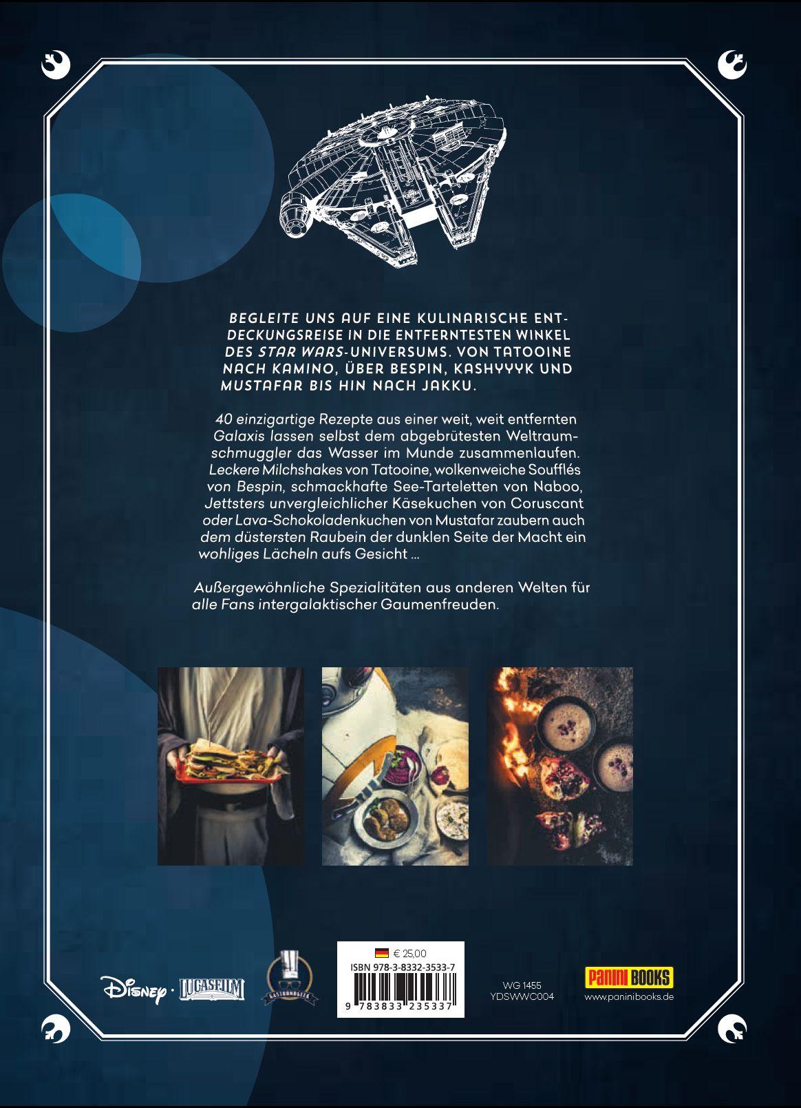 Rückseitencover Star Wars Kochbuch: Cantina