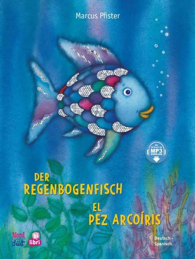 Vorderes Coverbild Der Regenbogenfisch. Deutsch-Spanisch
