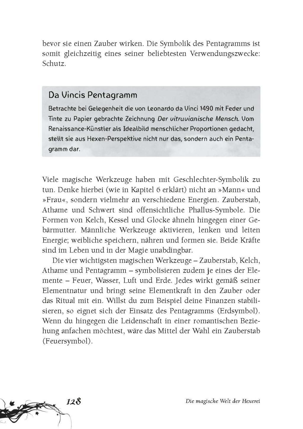 Beispielinhalt (Bild) Das große Hexen-Handbuch