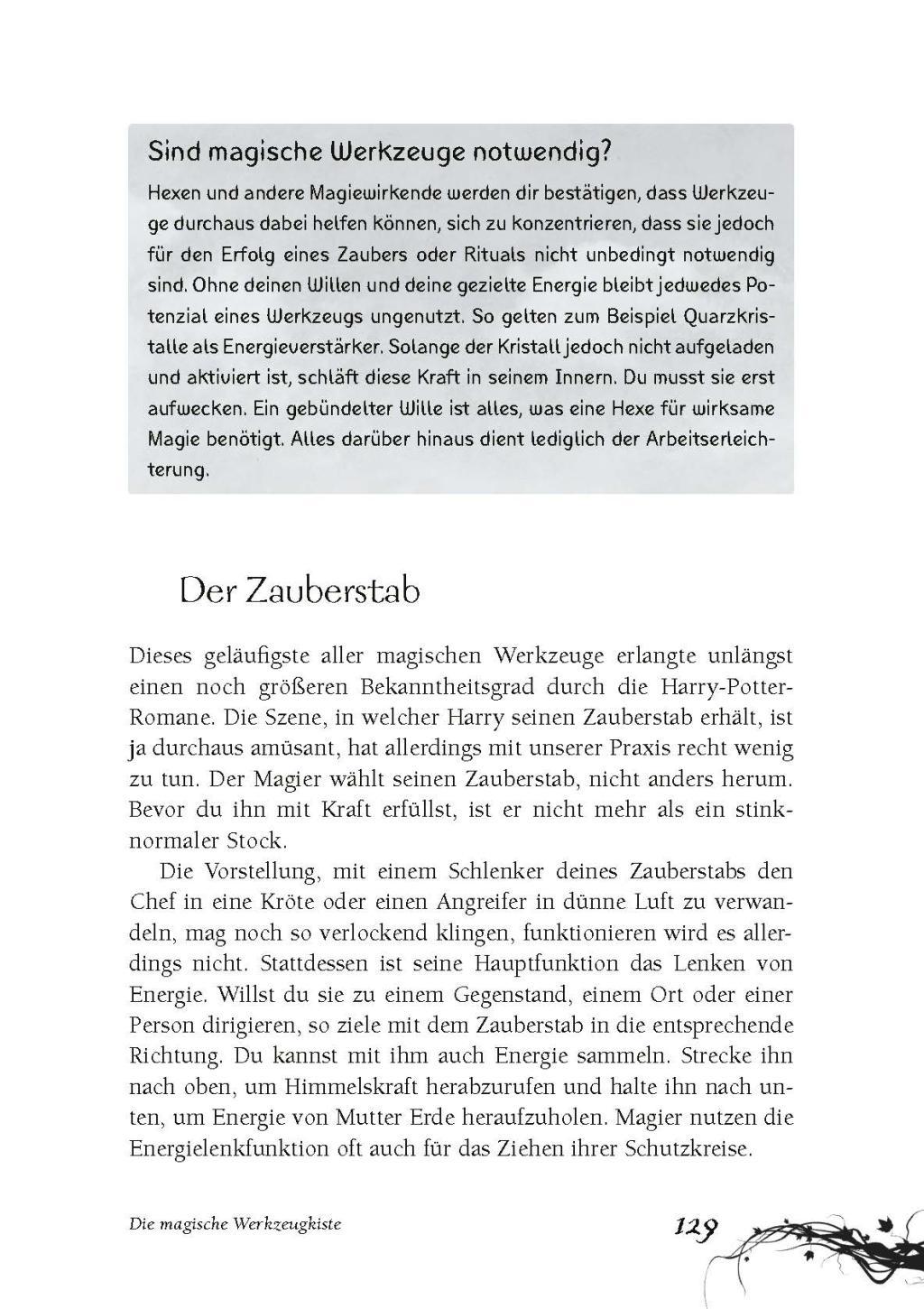 Beispielinhalt (Bild) Das große Hexen-Handbuch