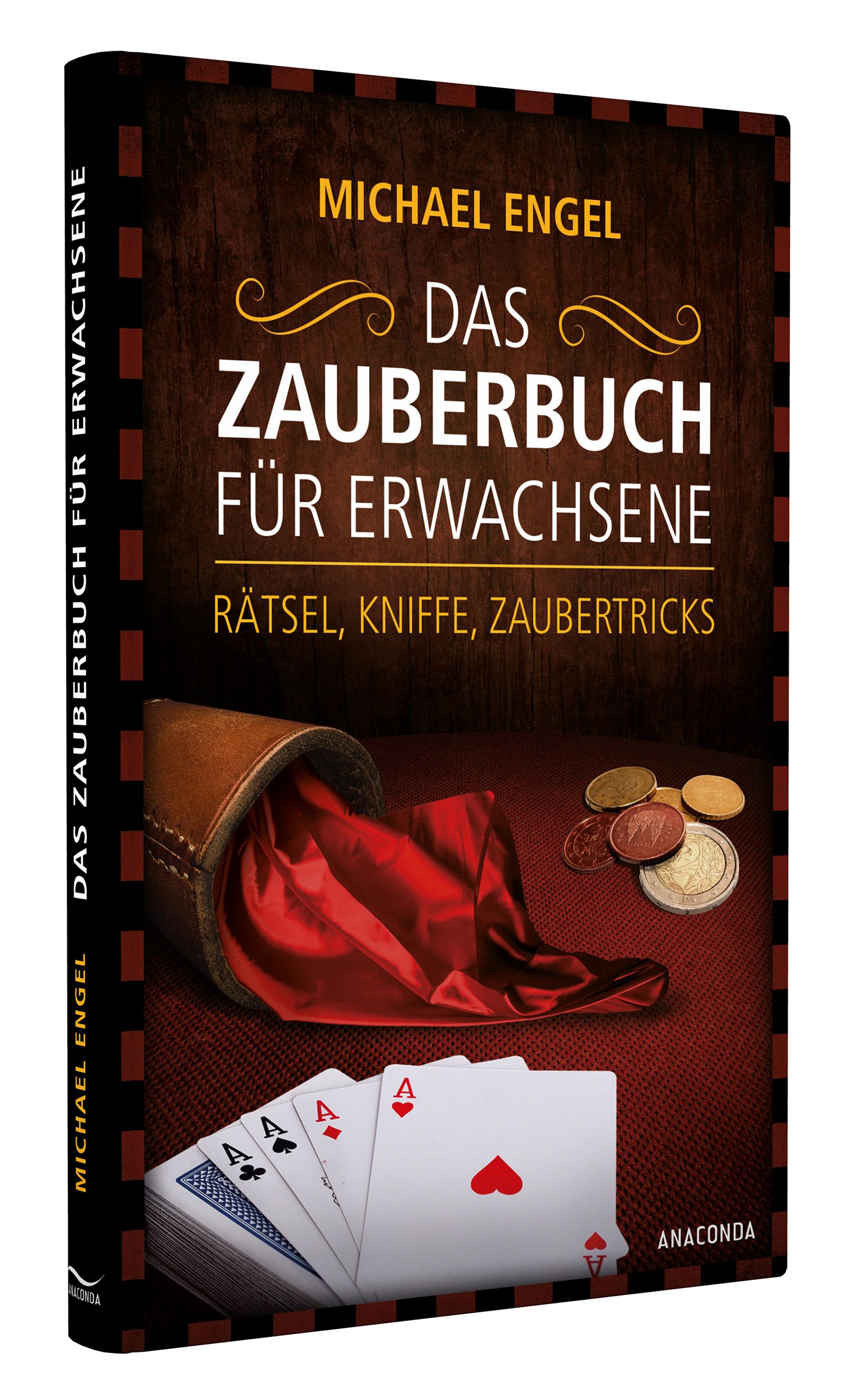 Beispielinhalt (Bild) Das Zauberbuch für Erwachsene - Rätsel, Kniffe, Zaubertricks