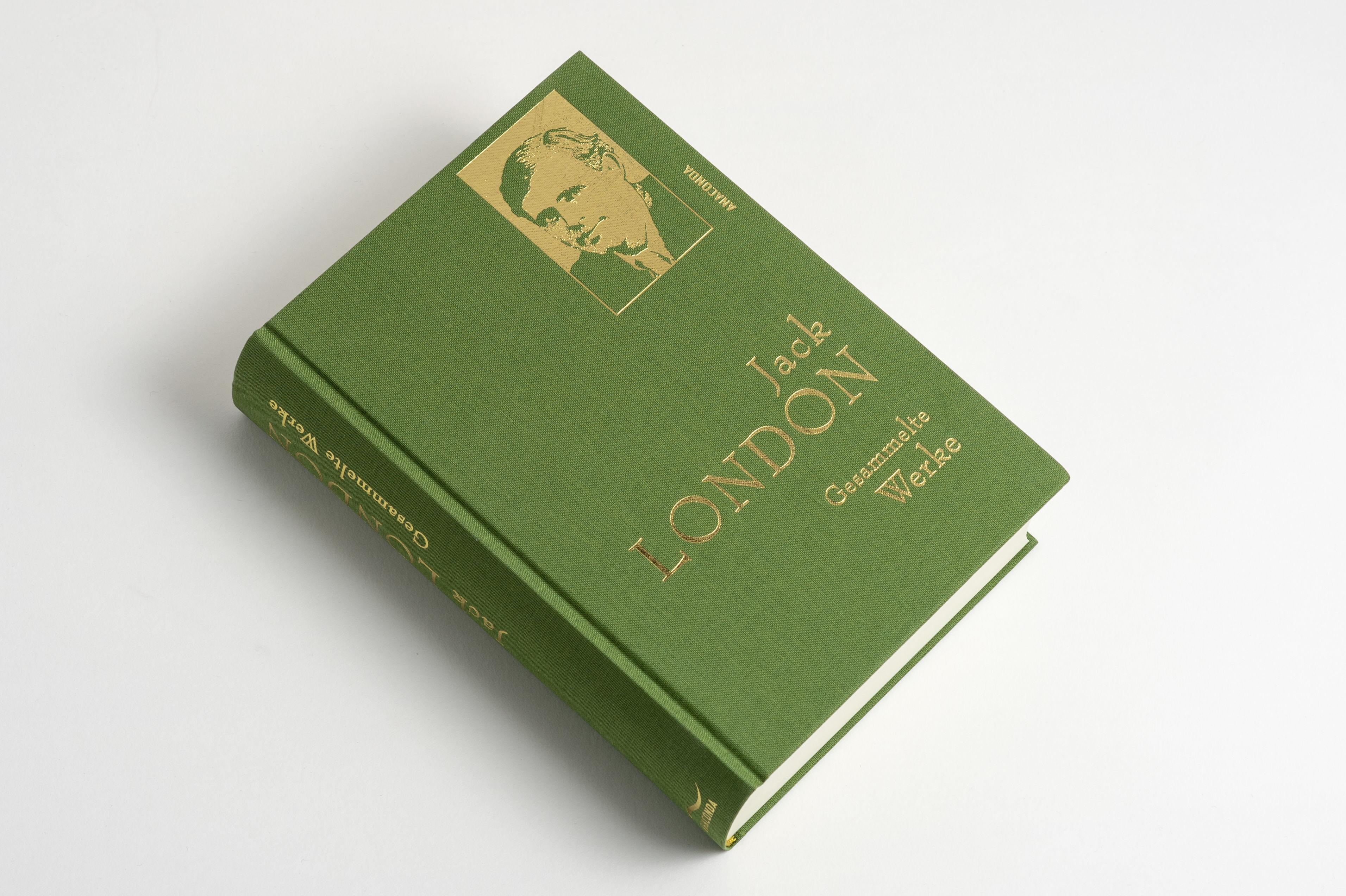 Beispielinhalt (Bild) Jack London - Gesammelte Werke (Leinen-Ausgabe)