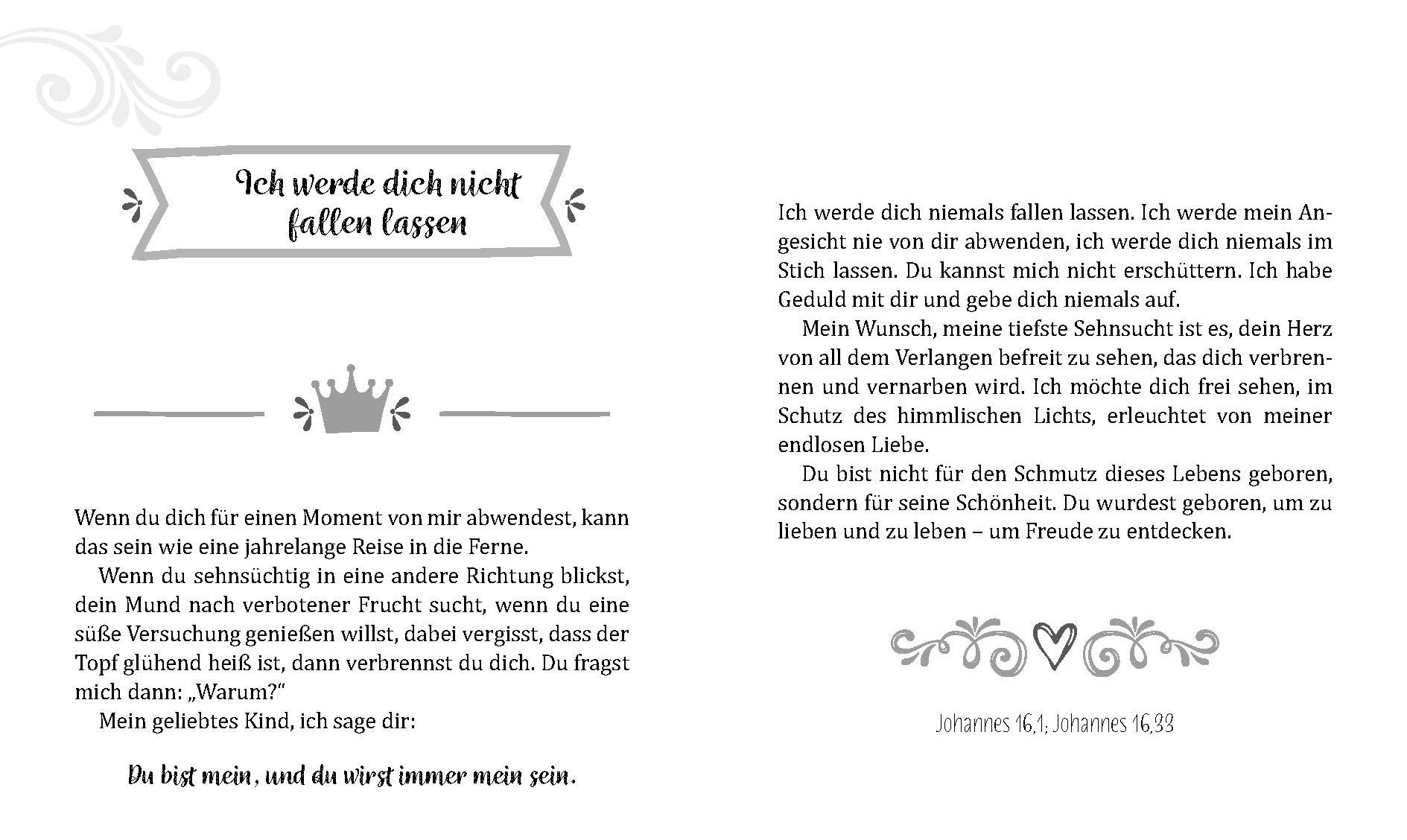 Beispielinhalt (Bild) Du bist eine Königstochter