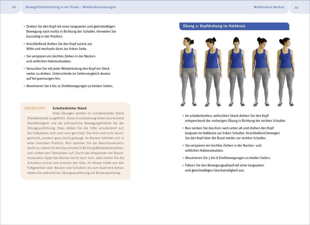 Beispielinhalt (Bild) Beweglichkeits-Training