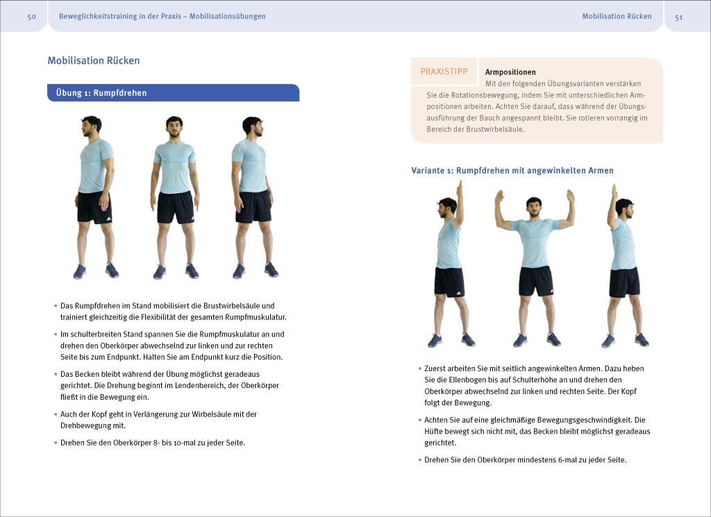 Beispielinhalt (Bild) Beweglichkeits-Training