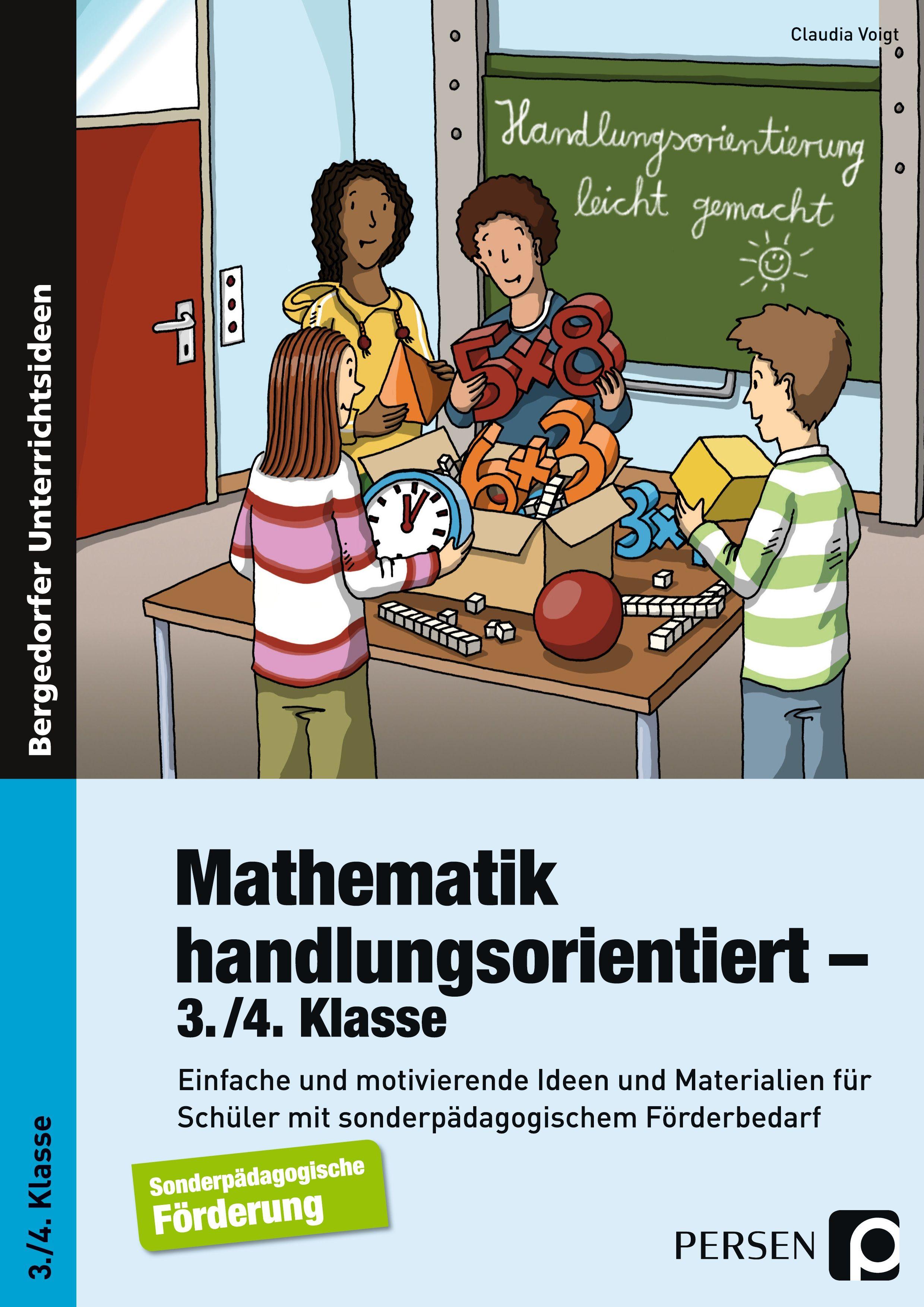 Vorderes Coverbild Mathematik handlungsorientiert - 3./4. Klasse