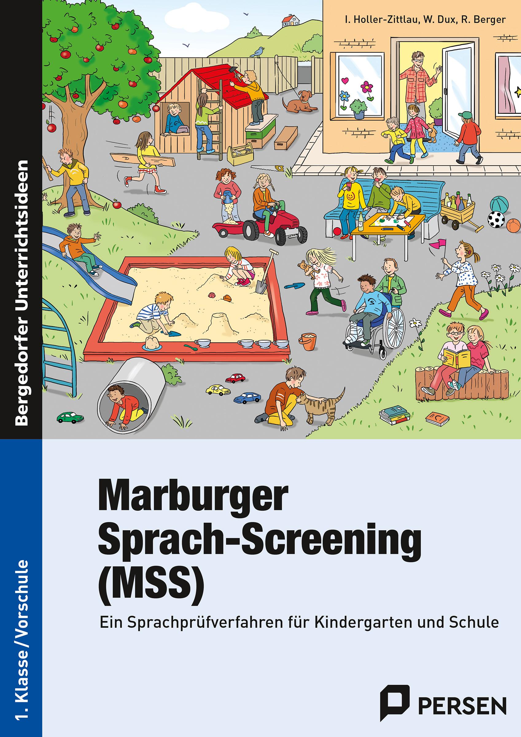 Vorderes Coverbild Marburger Sprach-Screening (MSS)