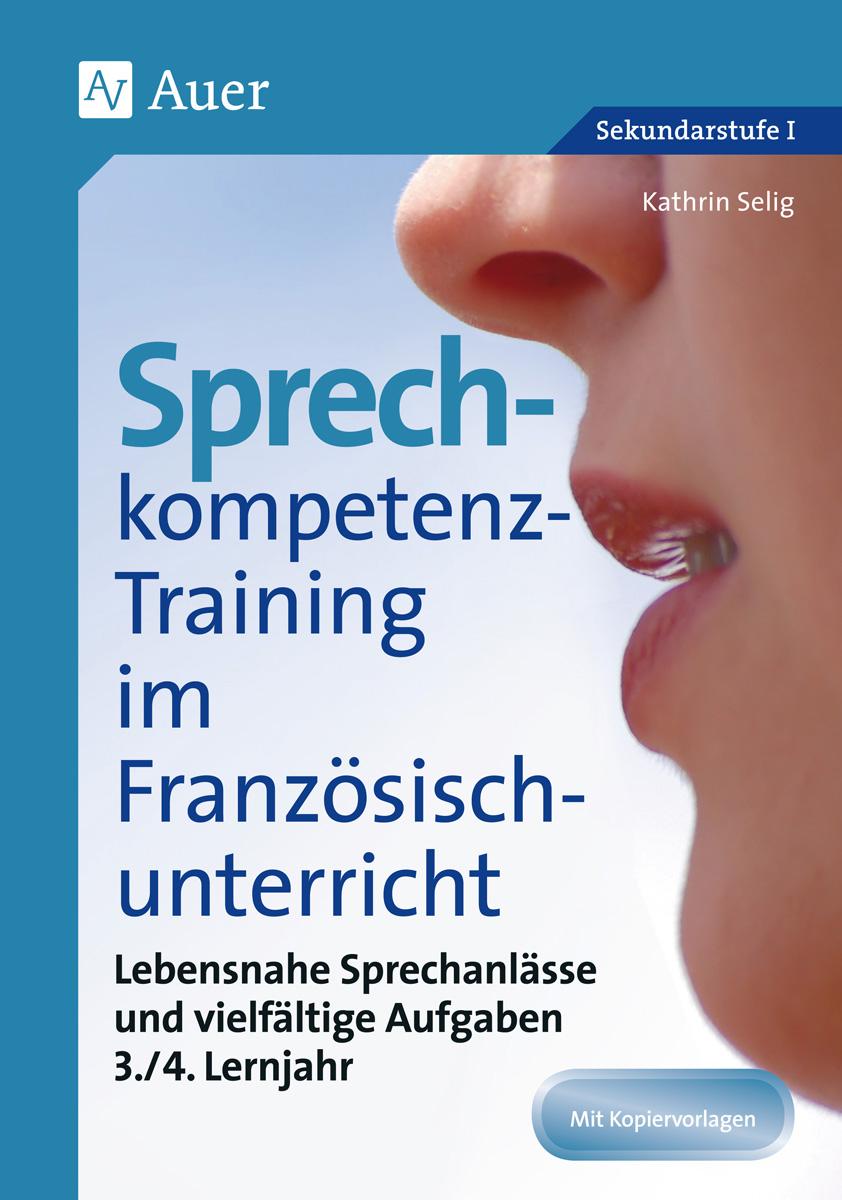 Vorderes Coverbild Sprechkompetenz-Training Französisch Lernjahr 3-4