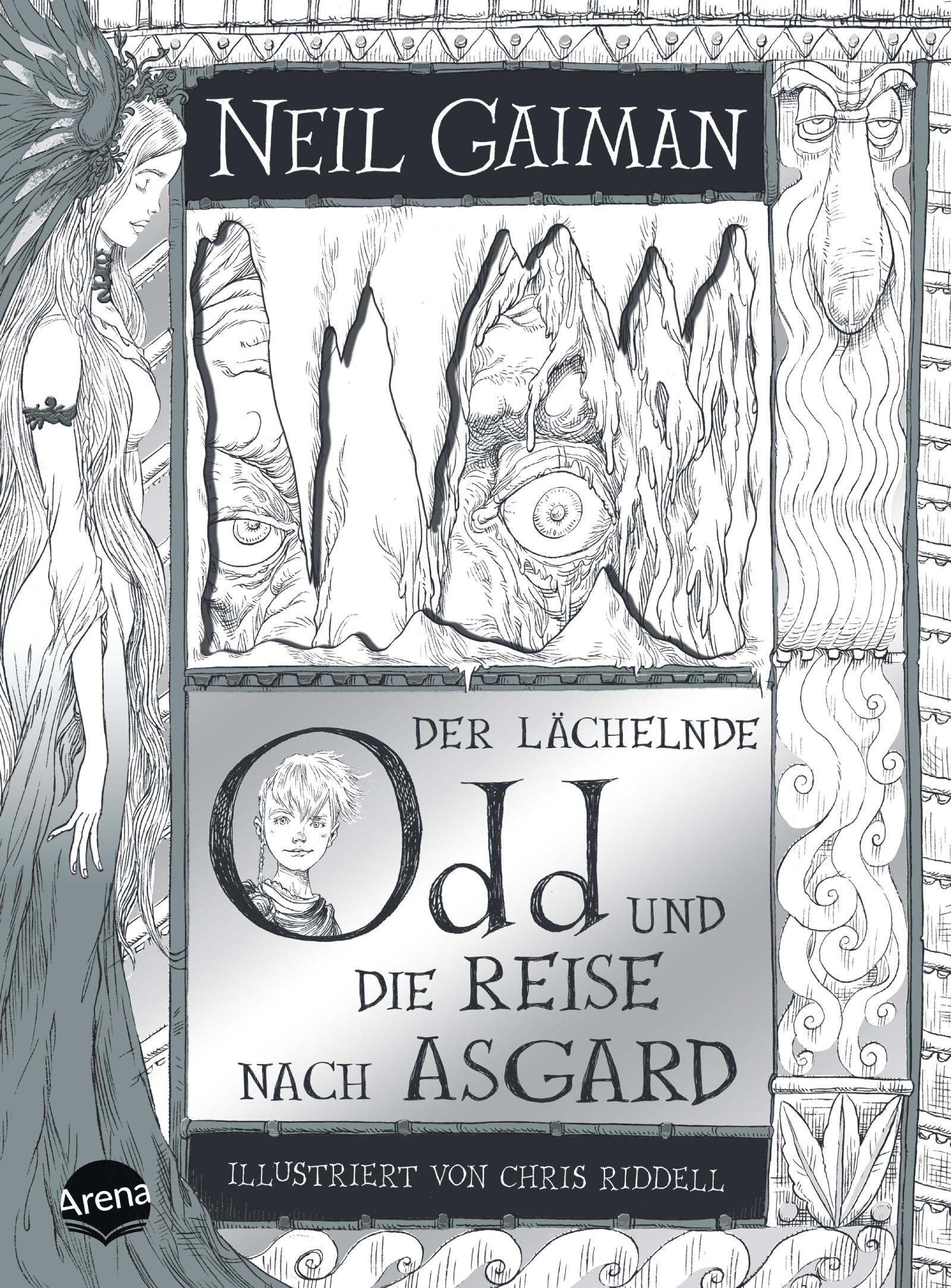 Vorderes Coverbild Der lächelnde Odd und die Reise nach Asgard