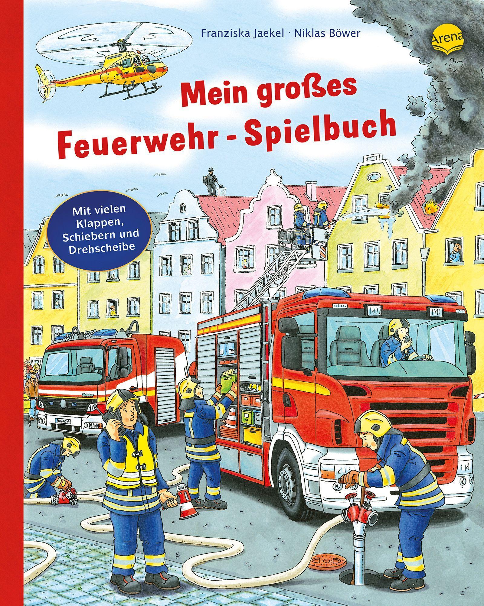 Vorderes Coverbild Mein großes Feuerwehr-Spielbuch