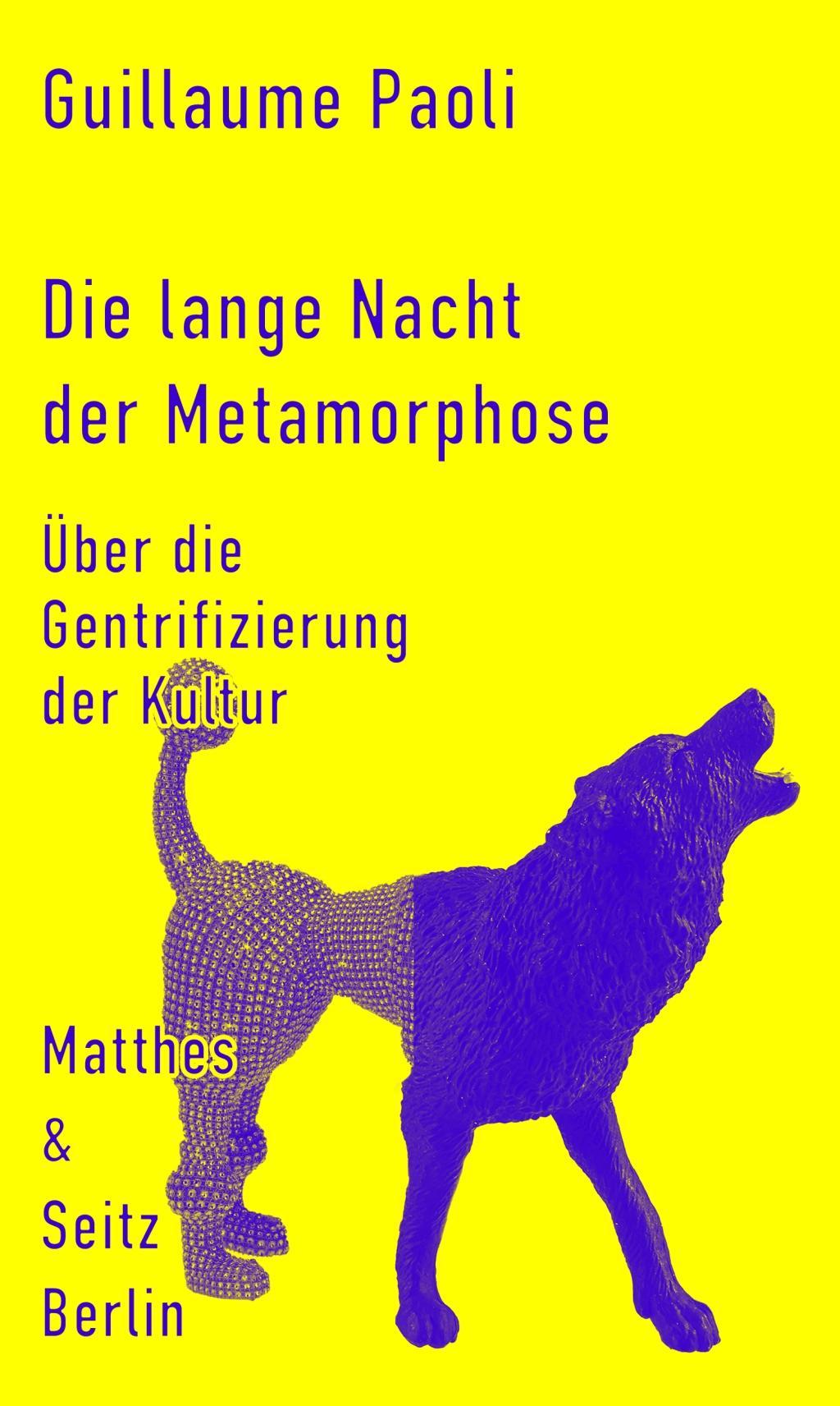 Vorderes Coverbild Die lange Nacht der Metamorphose